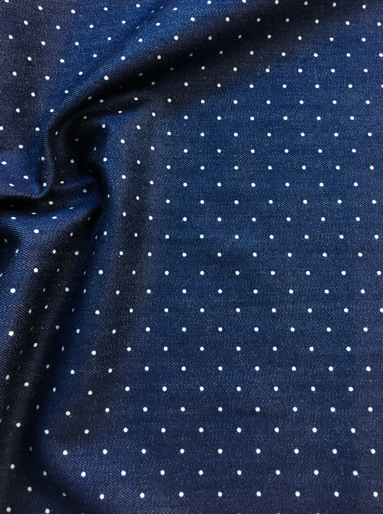 No. 1030 cotton jeans polka dots