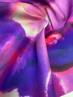 No. 933 Schwere Viskose mit aquarell Print