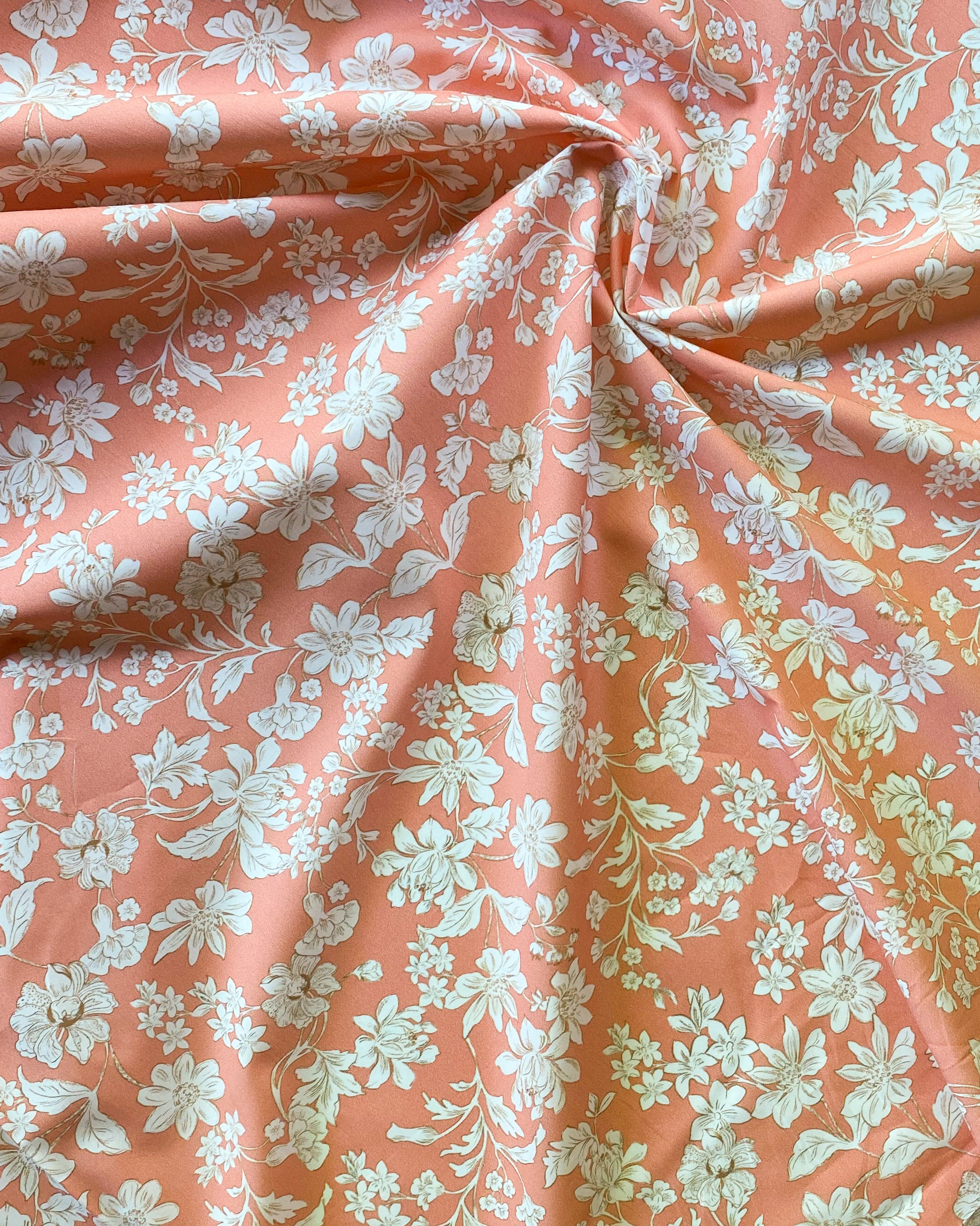 No. 123 cotton floral print