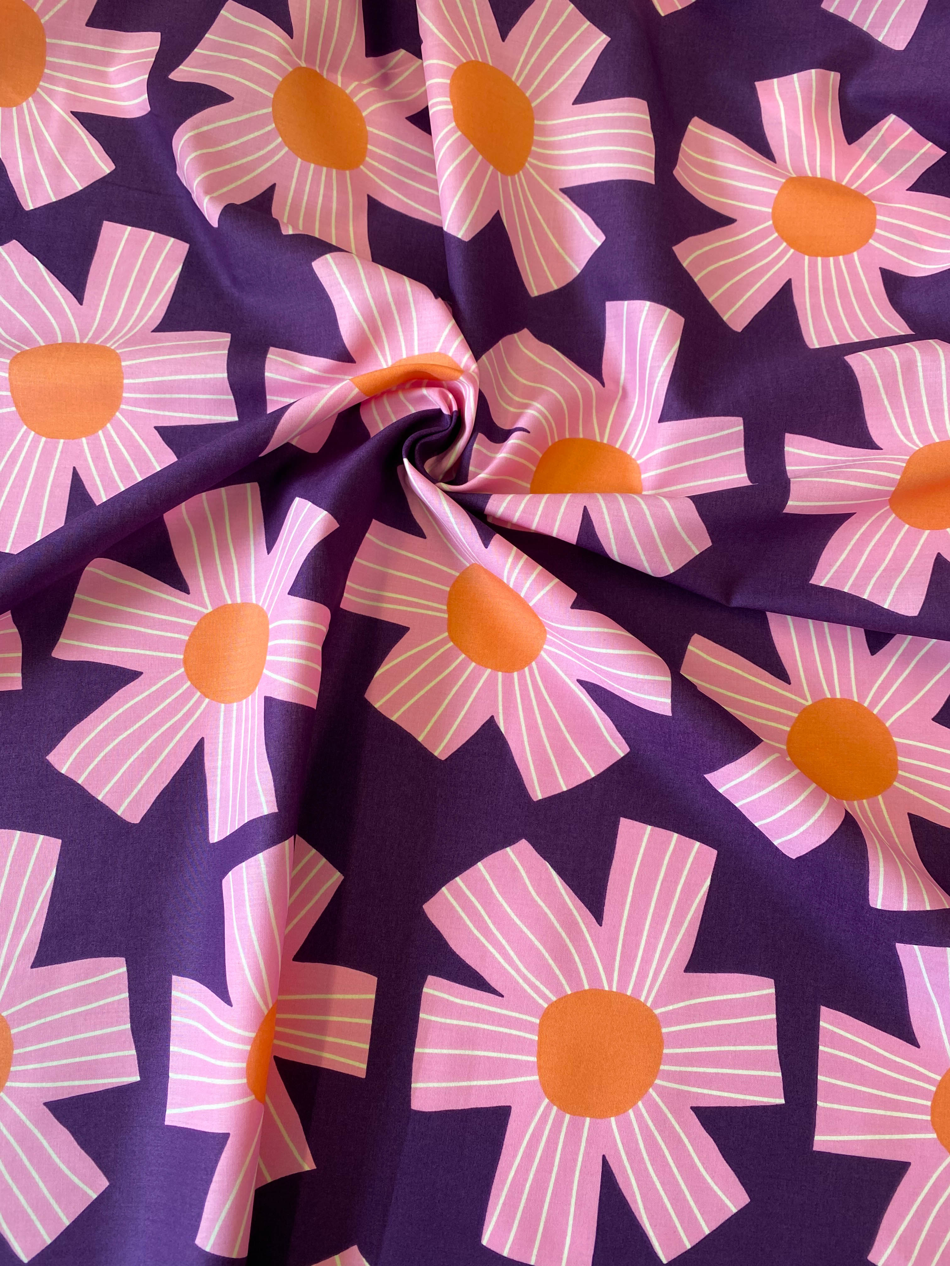 No. 1201 Cotton Print Flowers