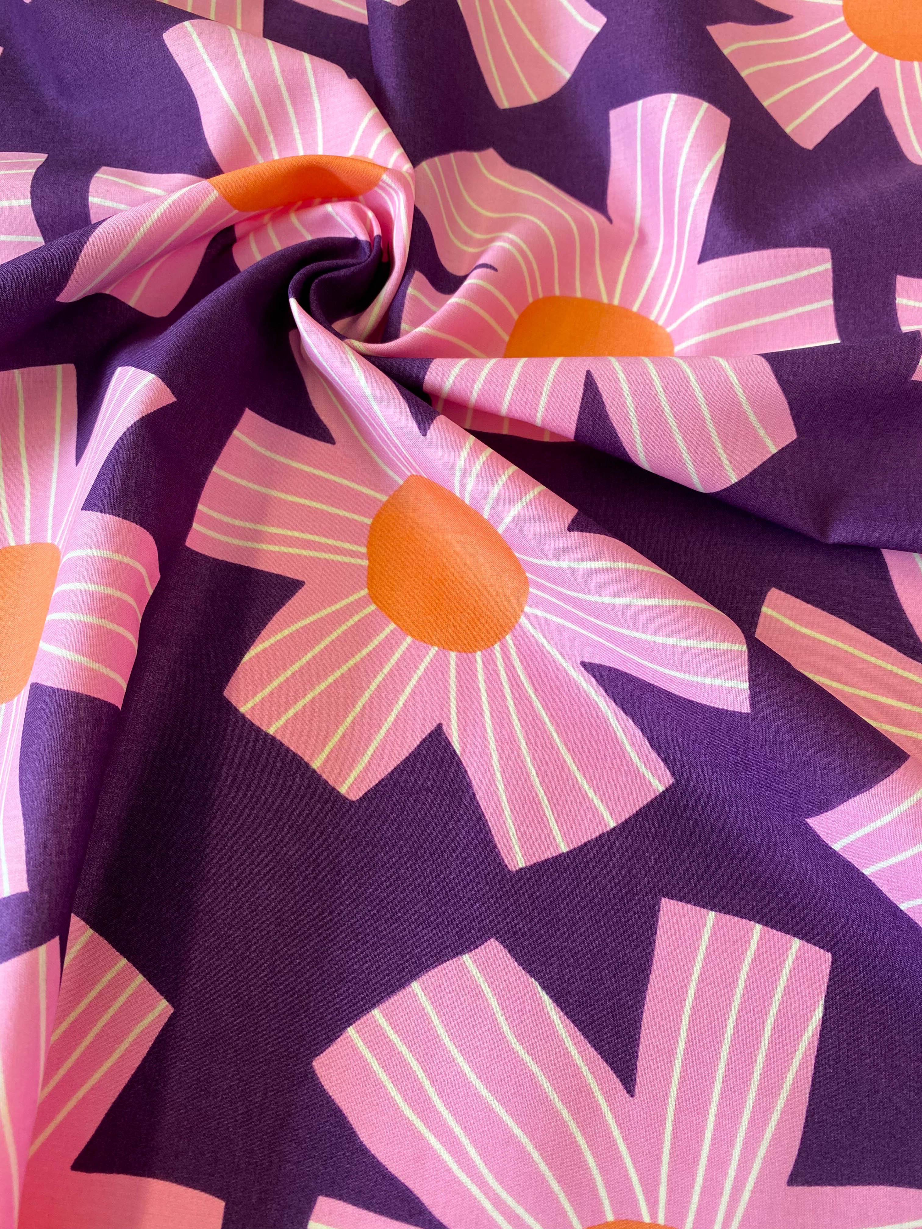 No. 1201 Cotton Print Flowers