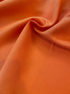 No. 381 linen fabric bright orange