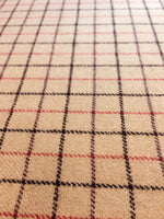 No. 440 checked wool fabric
