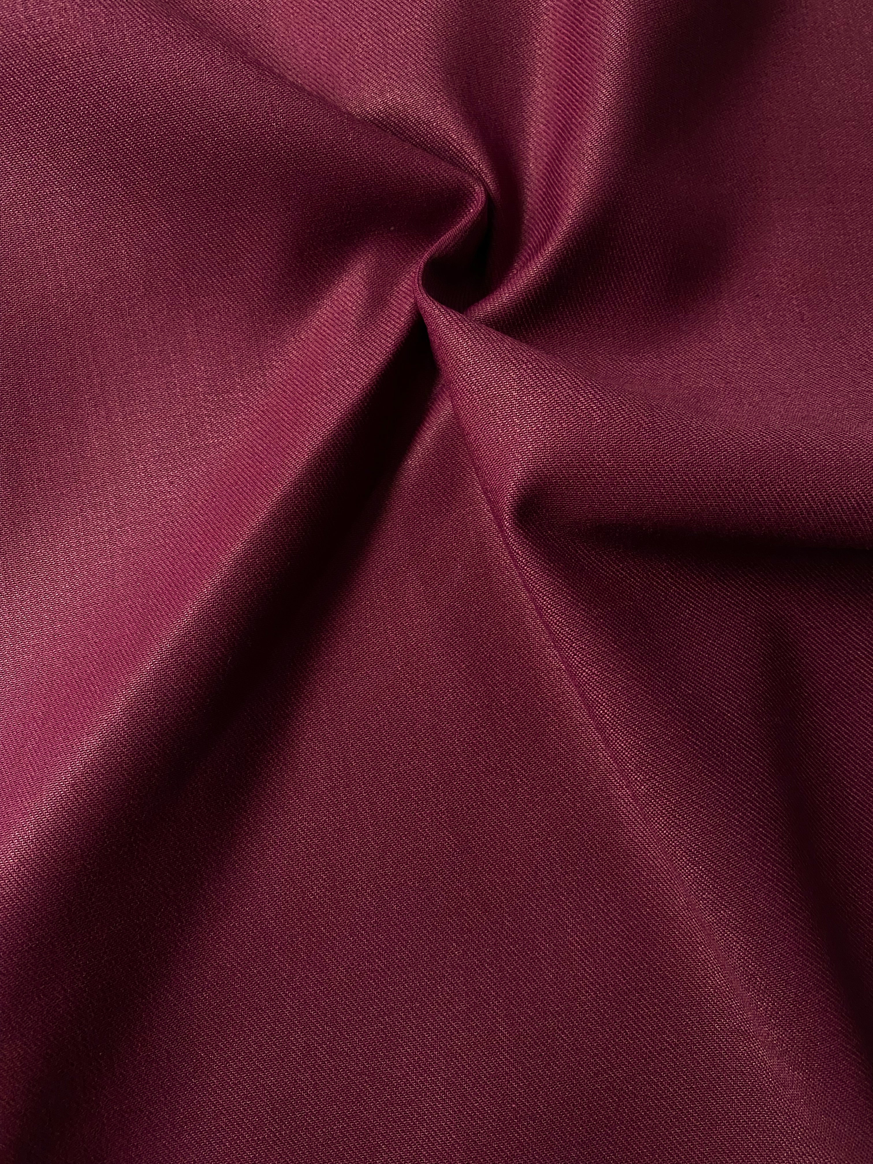 No. 1051 cotton with Tencel wine red