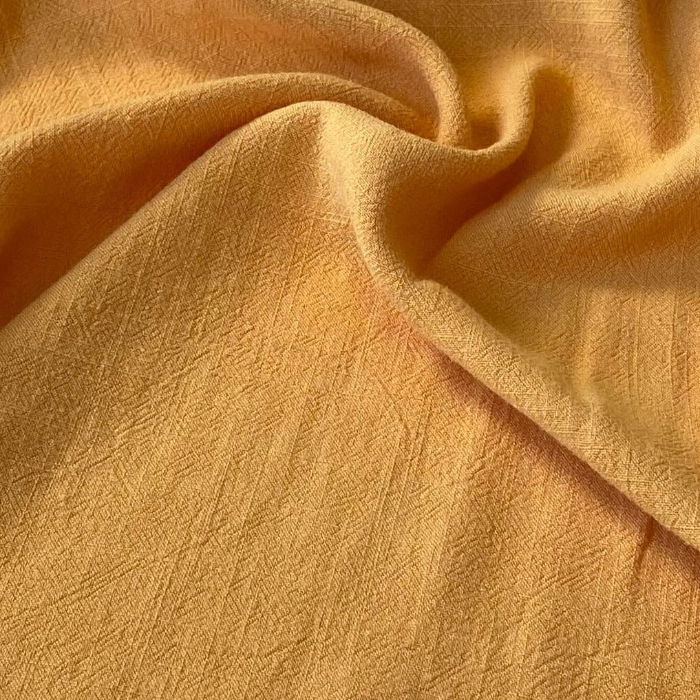 No. 1195 Leinen/Viskose Mischung orange-gelb