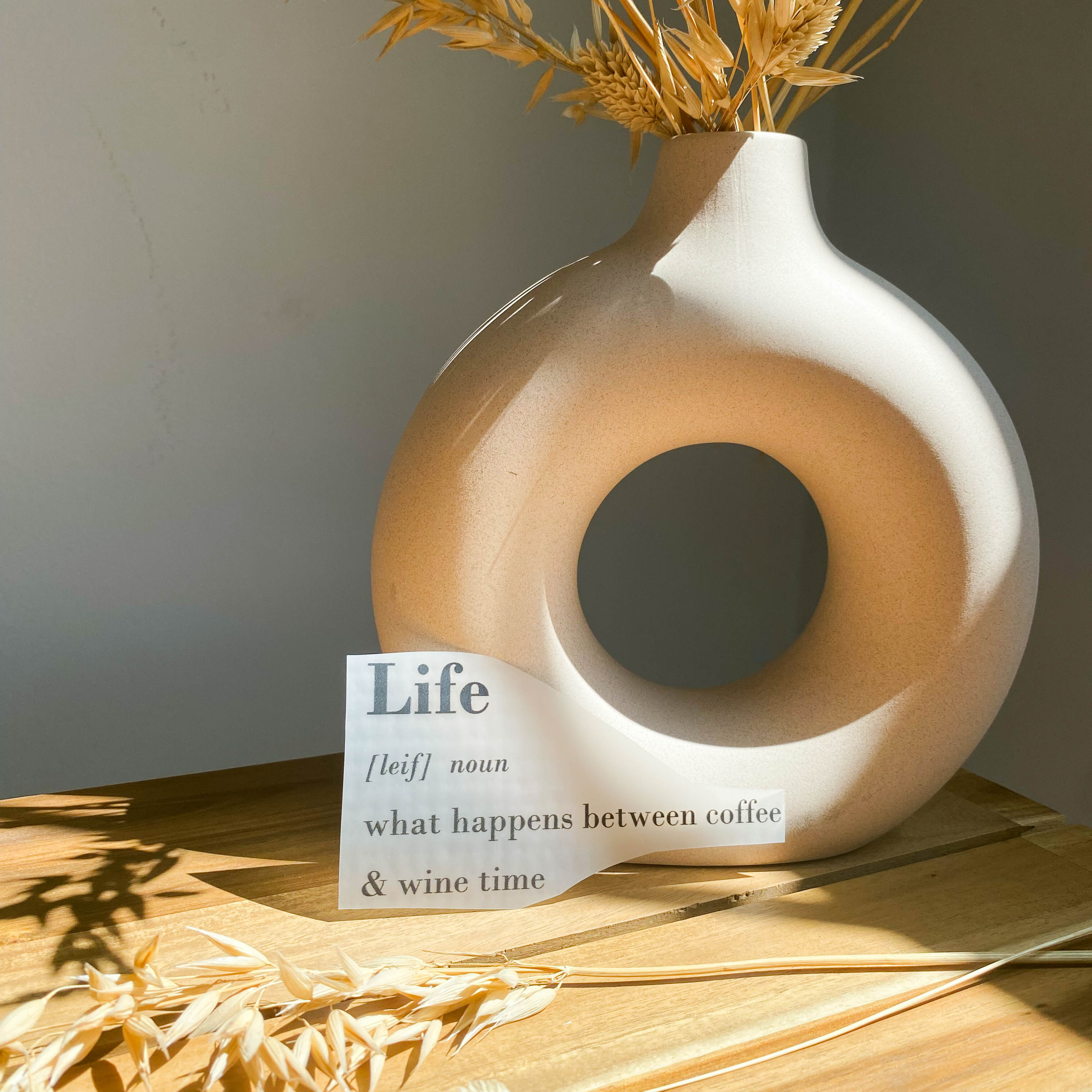 Transferprint "Life"