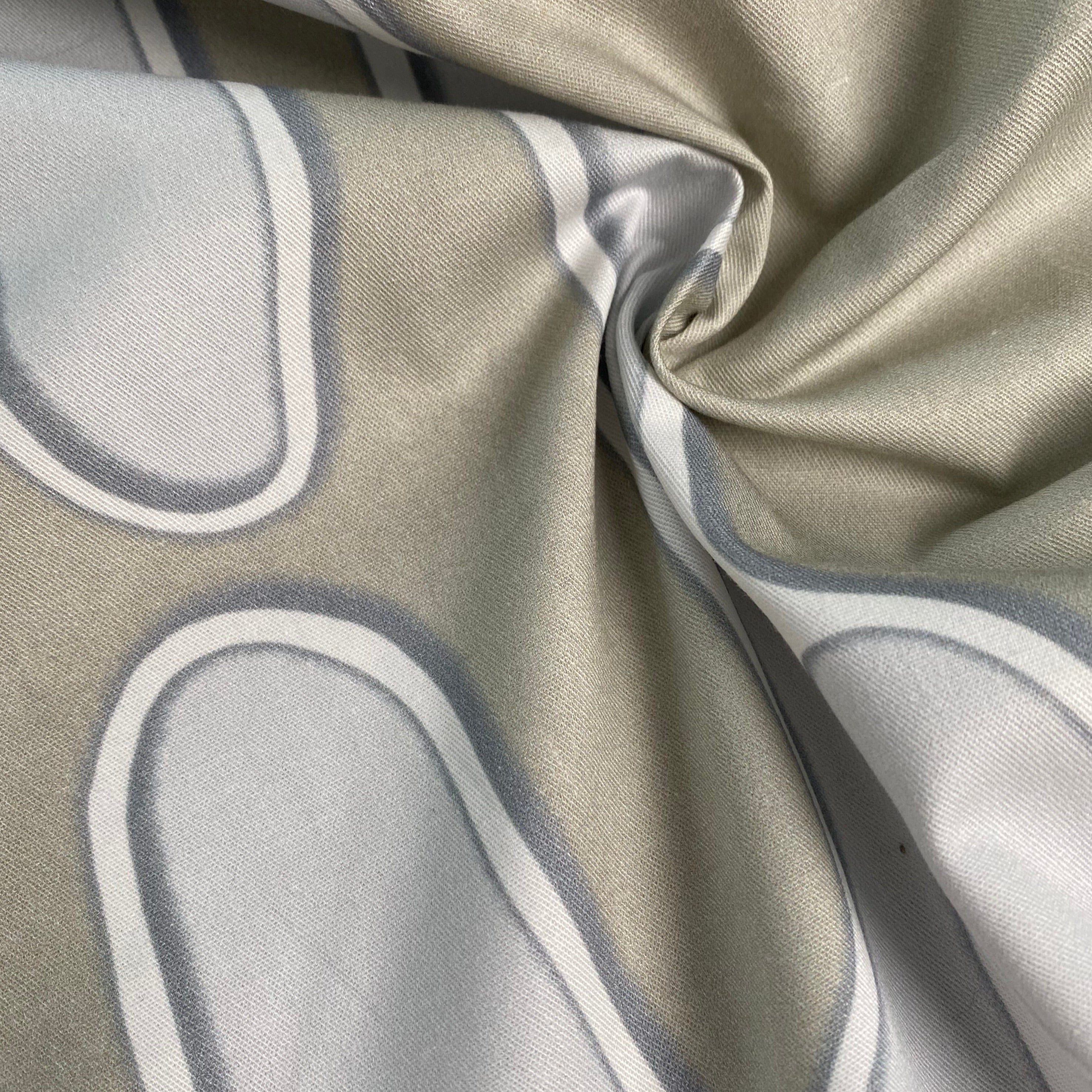 No. 1217 Baumwolle mit abstraktem Print | 2,20m