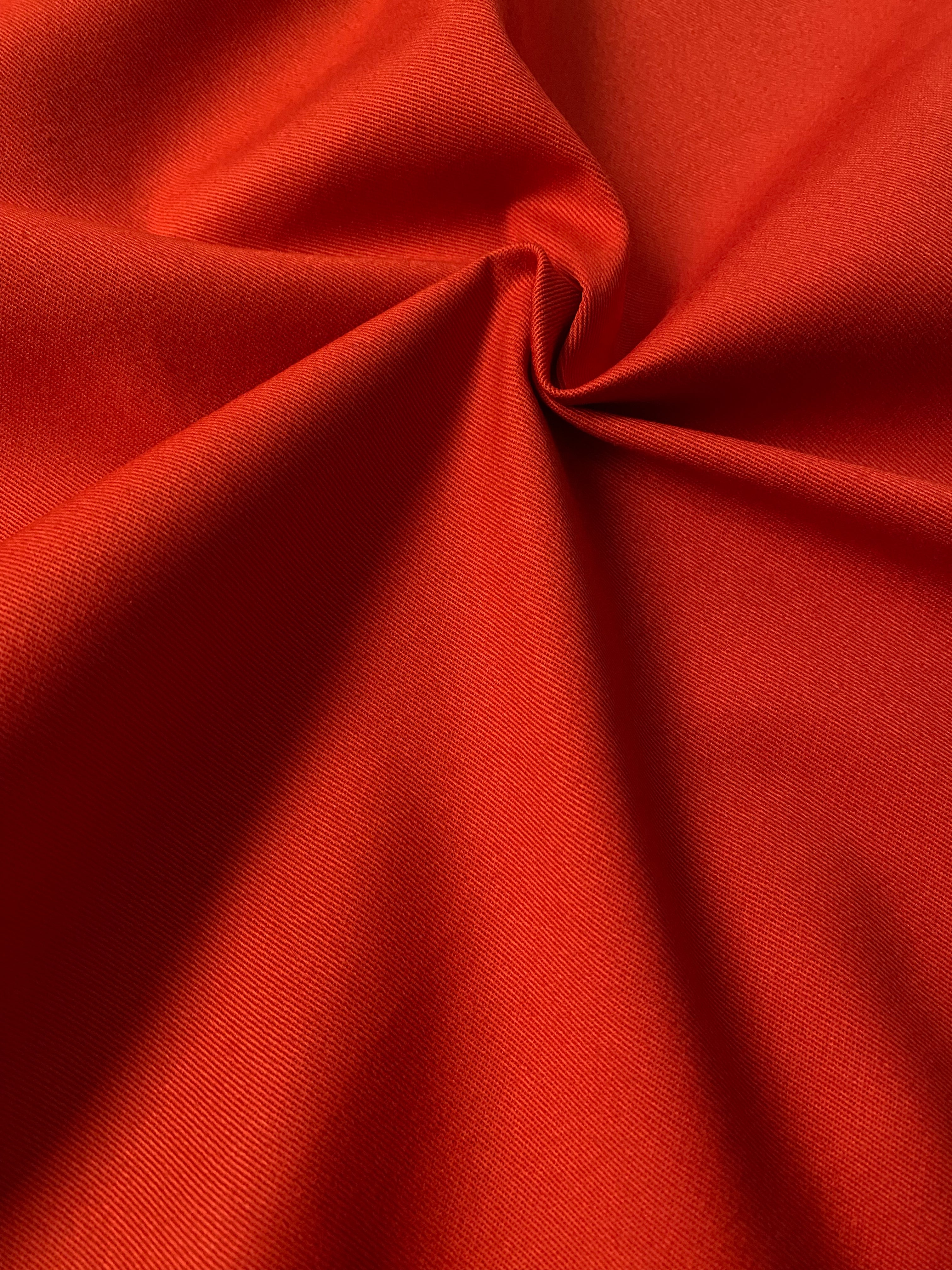 No. 1054 cotton with elastane red