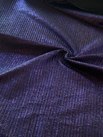 No. 827 striped glitter fabric purple
