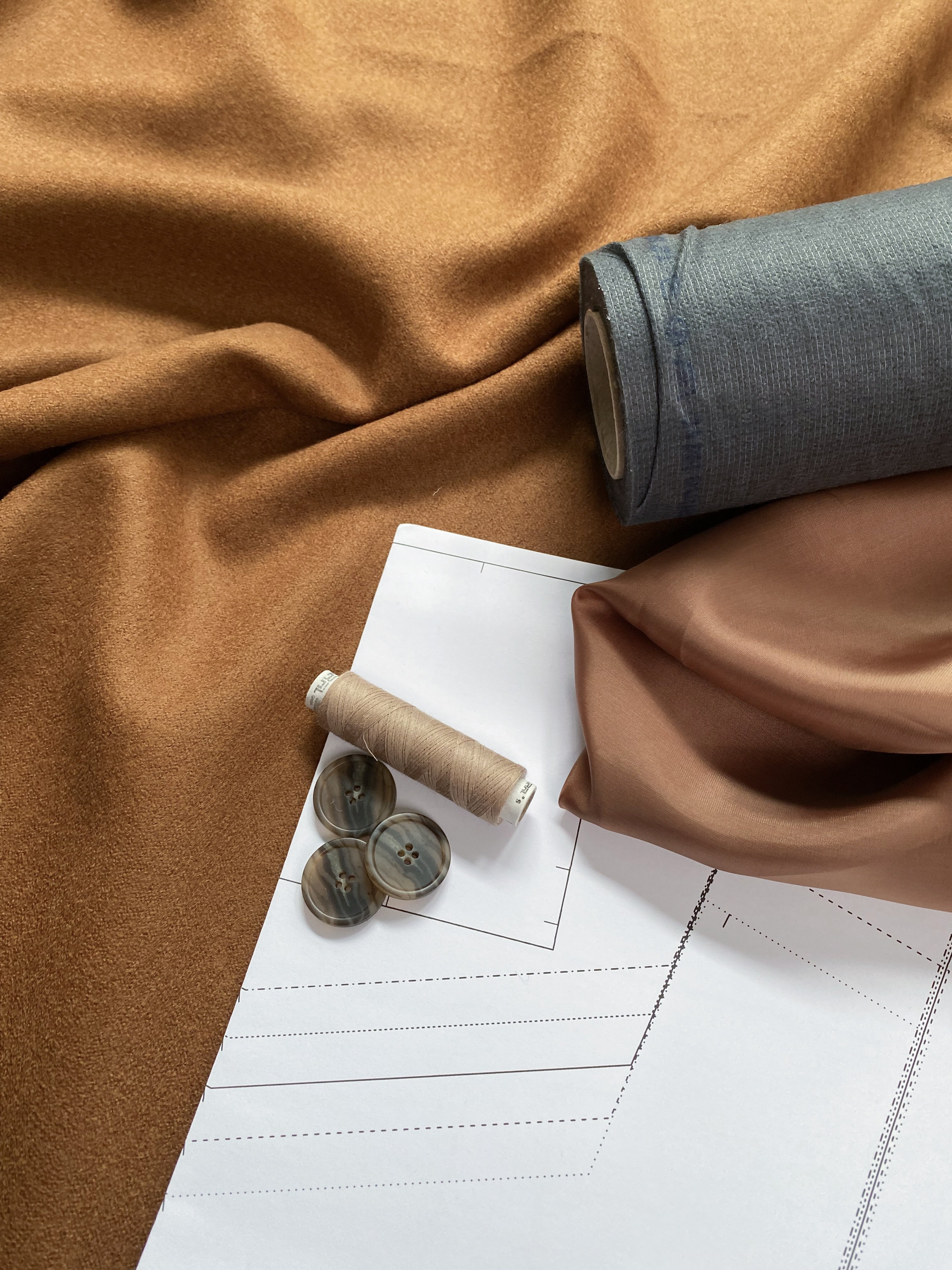 Ensemble DIY manteau Selma 