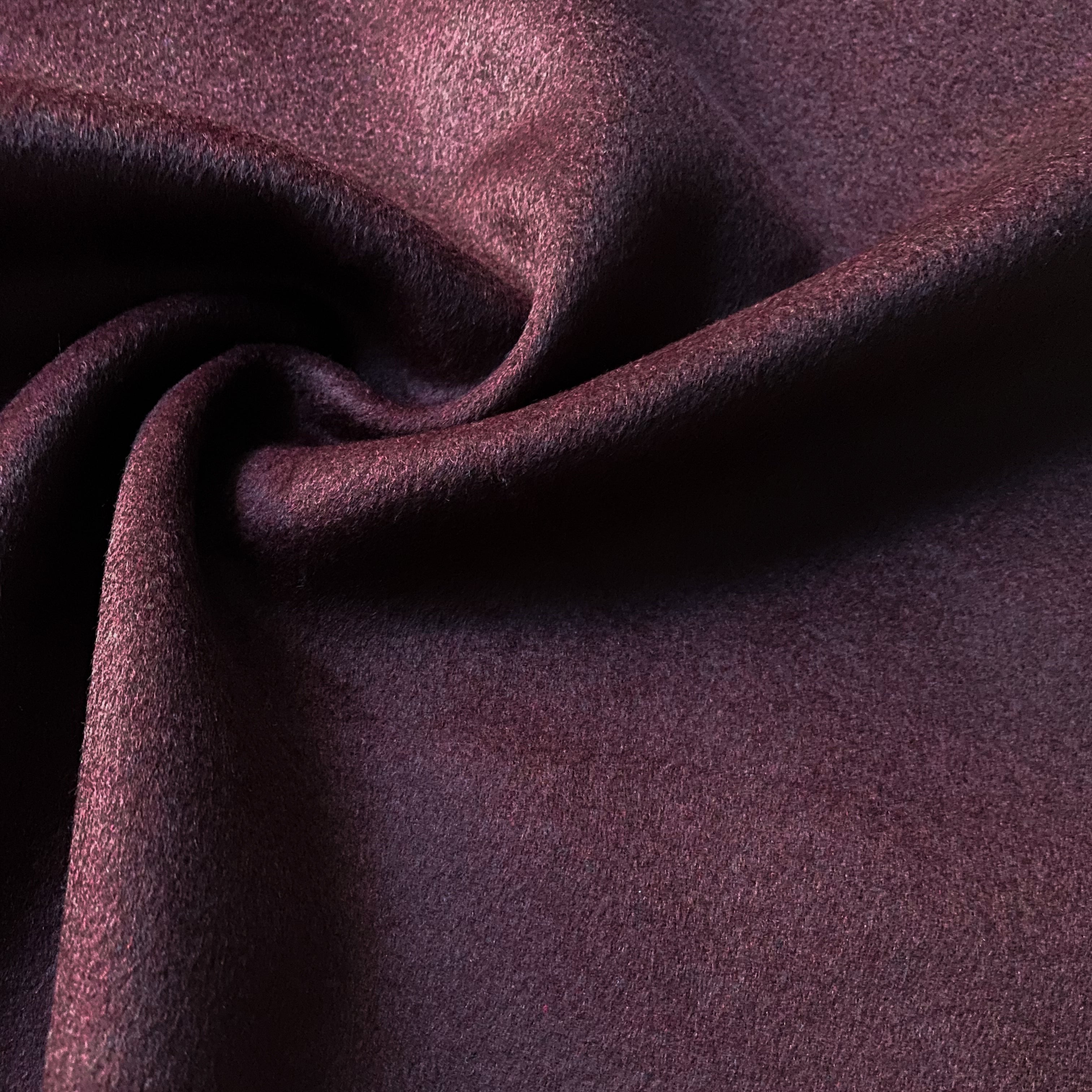 No. 1044 coat fabric wine red