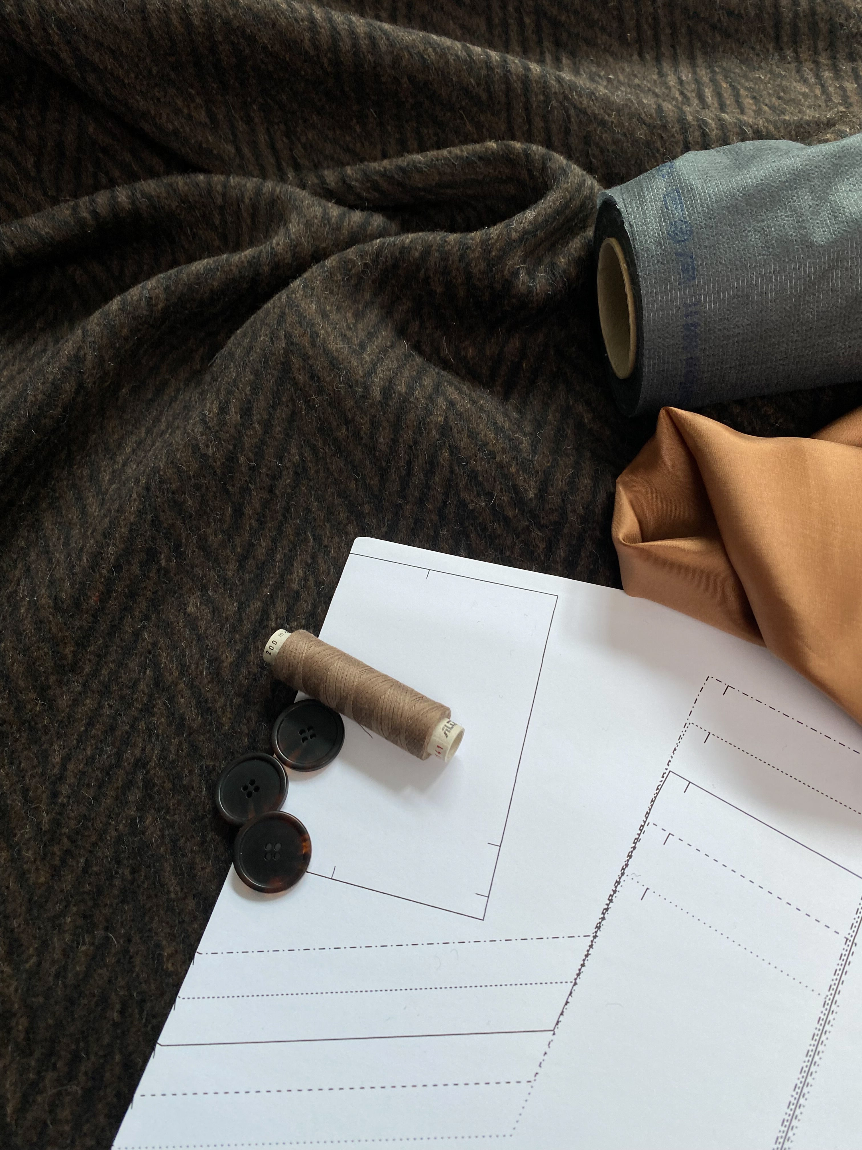 Ensemble DIY manteau Selma 
