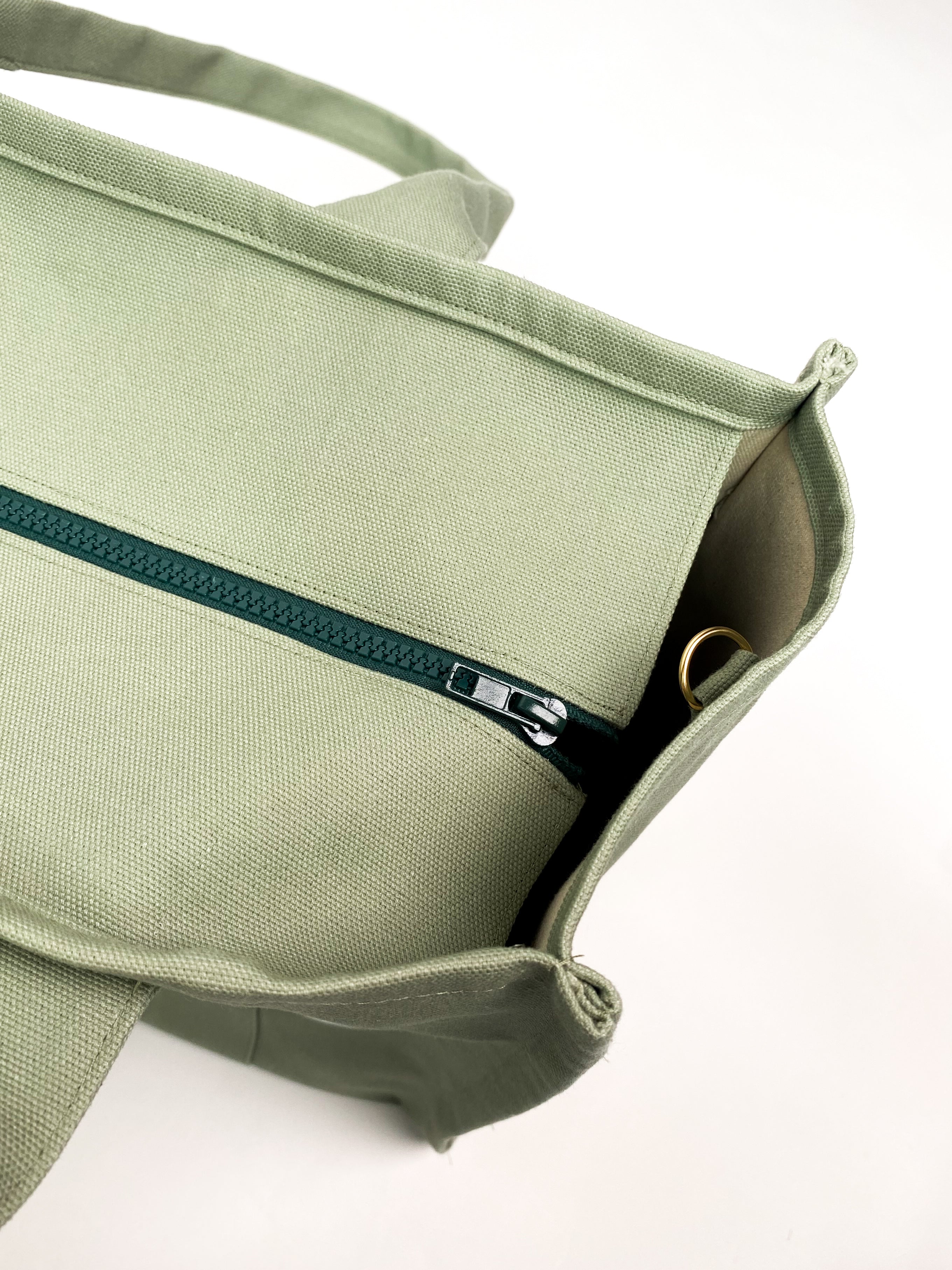 Sewing pattern printed tote bag Emma