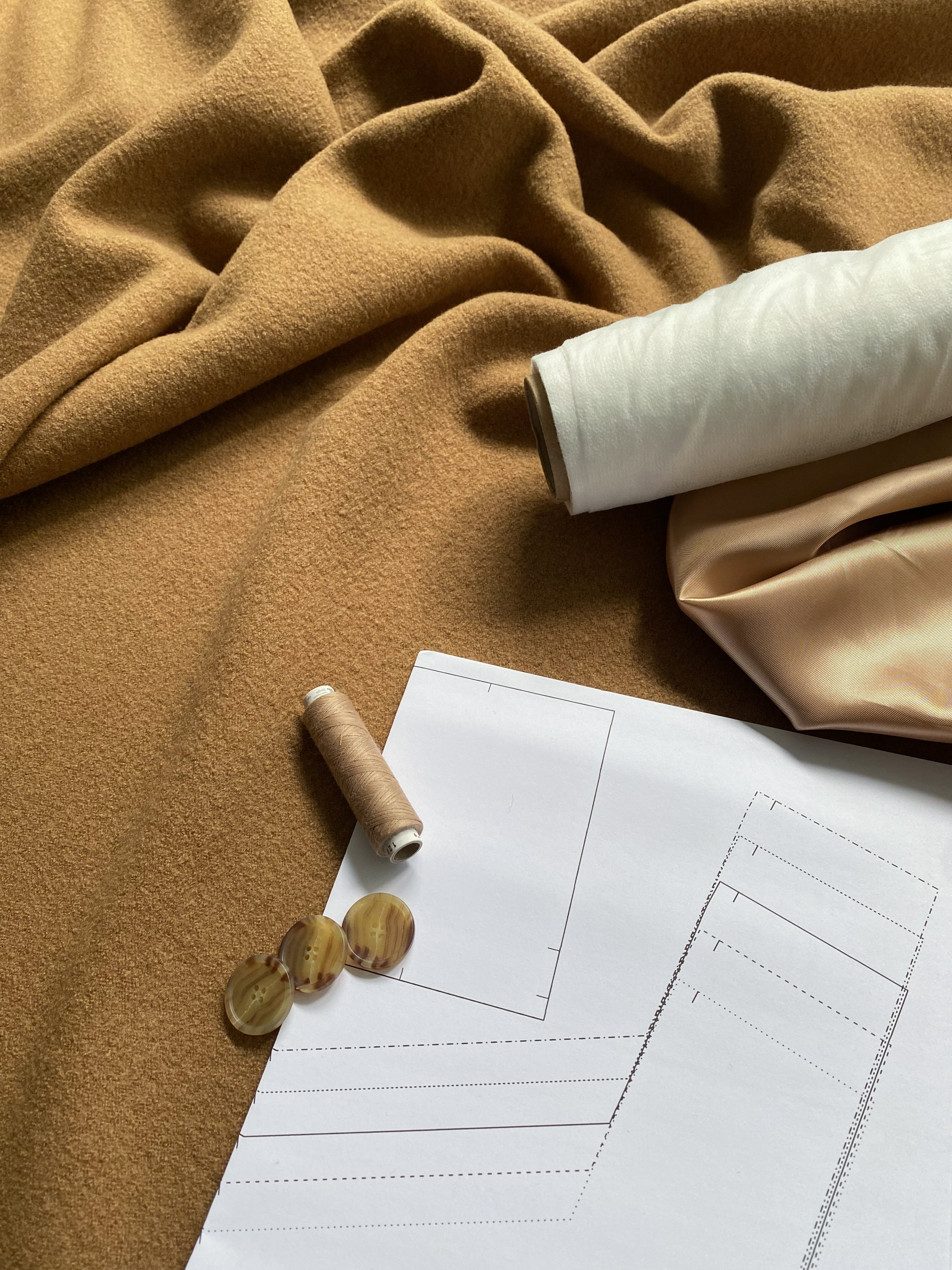 Ensemble DIY manteau Selma 