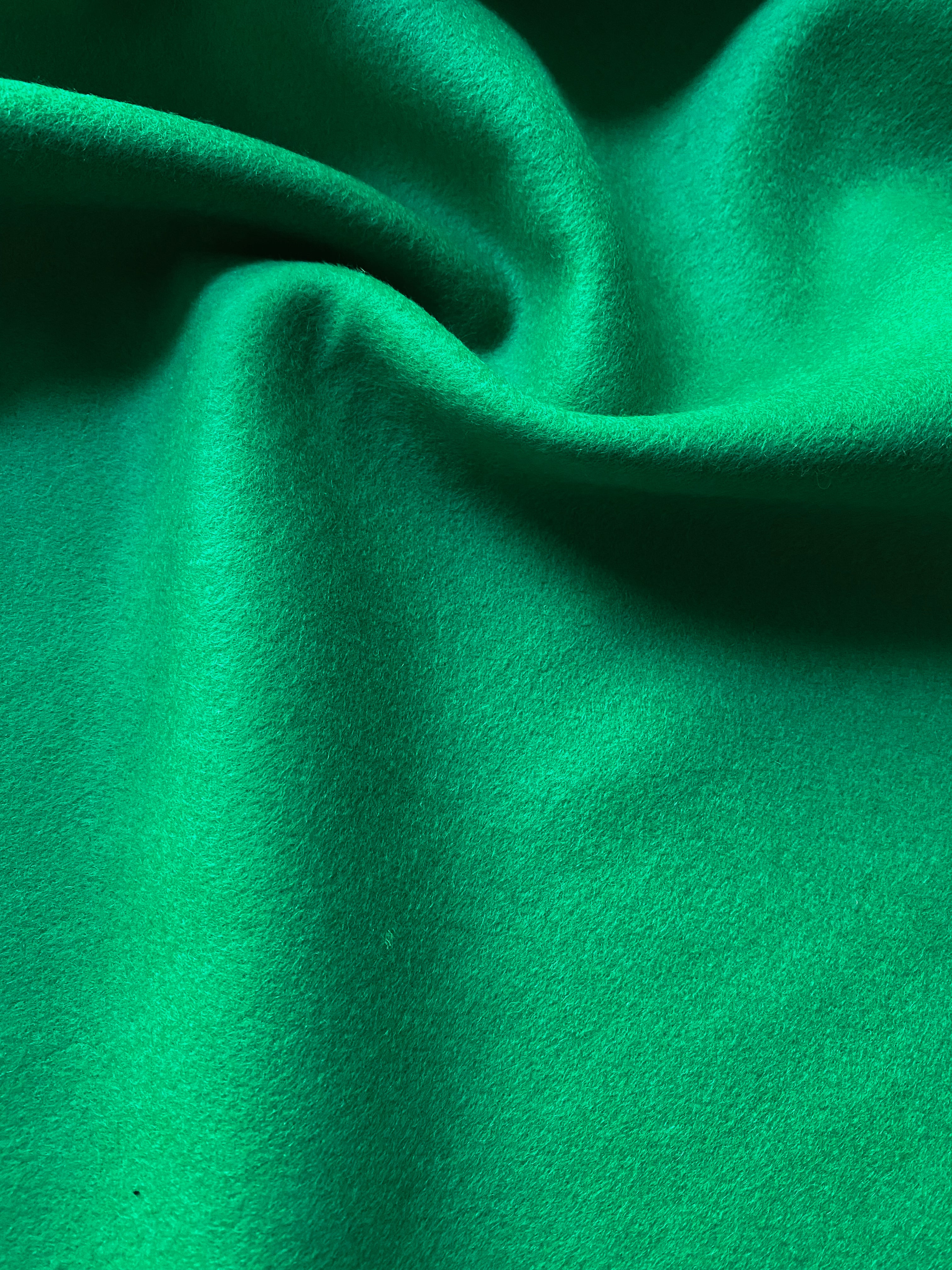 No. 1043 coat fabric green