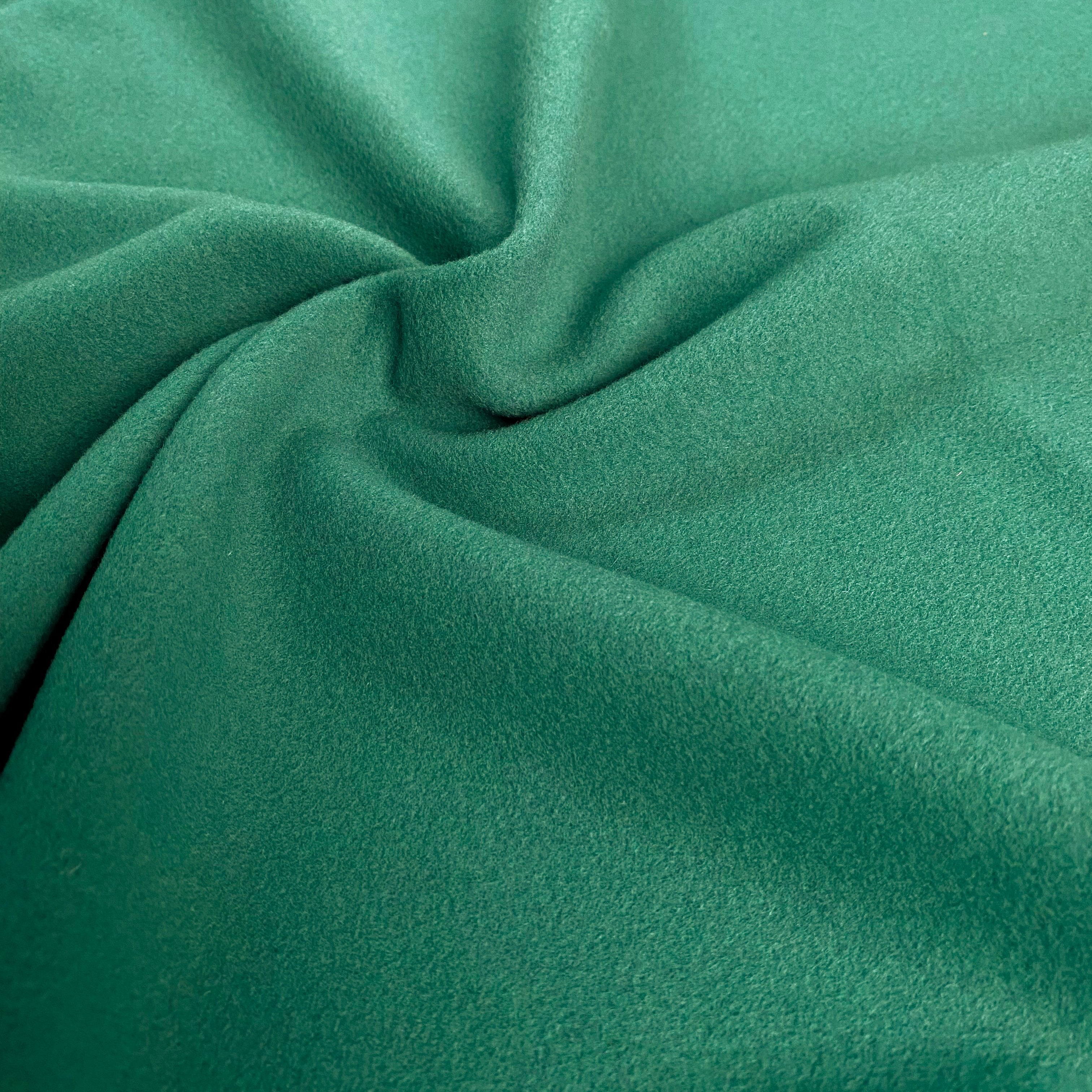 No. 1062 coat fabric with cashmere light petrol