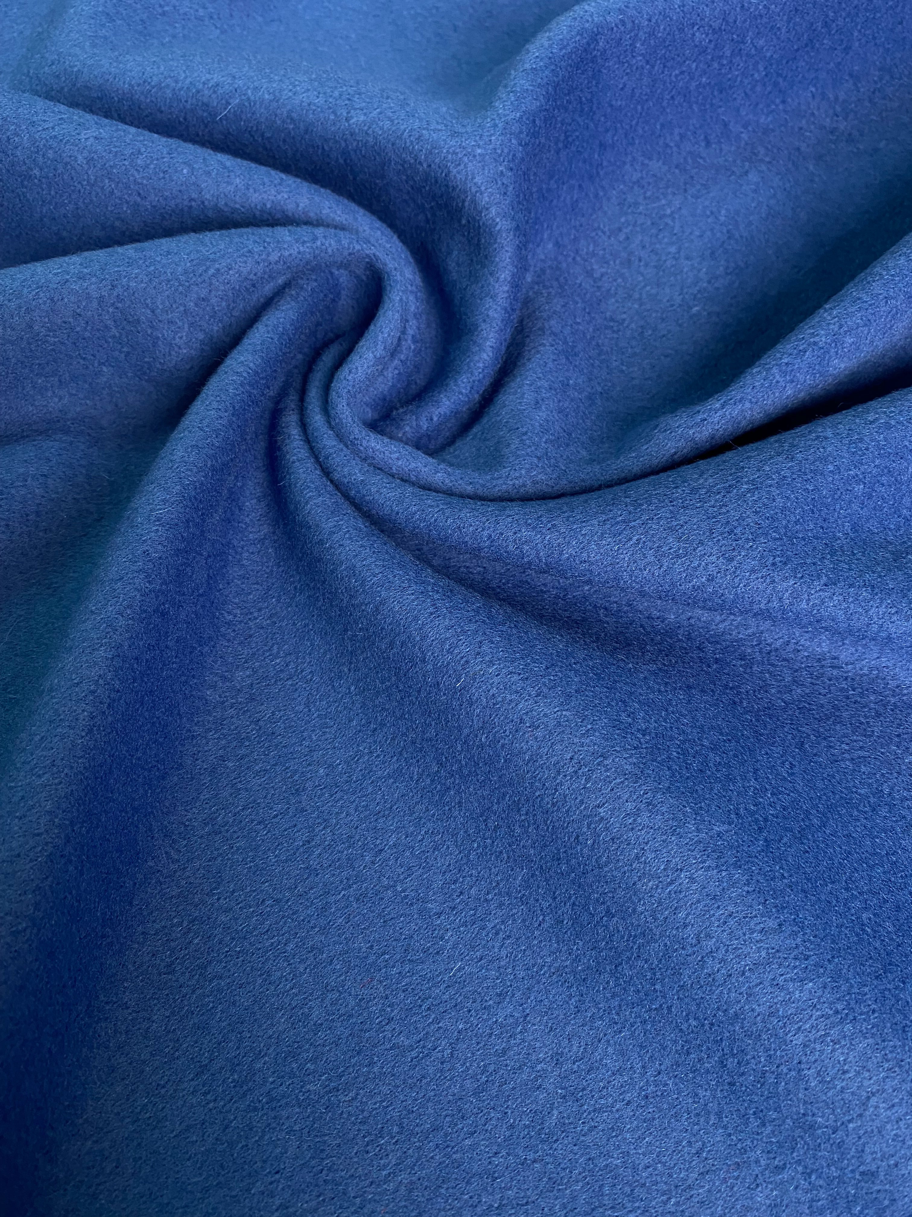 No. 1064 coat fabric with cashmere blue