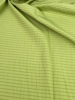 No. 872 Seersucker Viscose Blend Green