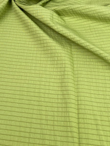 No. 872 Seersucker Viscose Blend Green