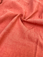 No. 869 cotton linen jacquard raspberry