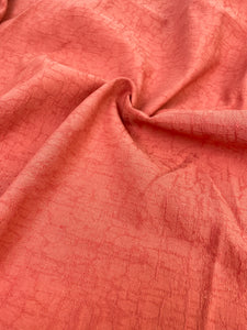 No. 869 cotton linen jacquard raspberry