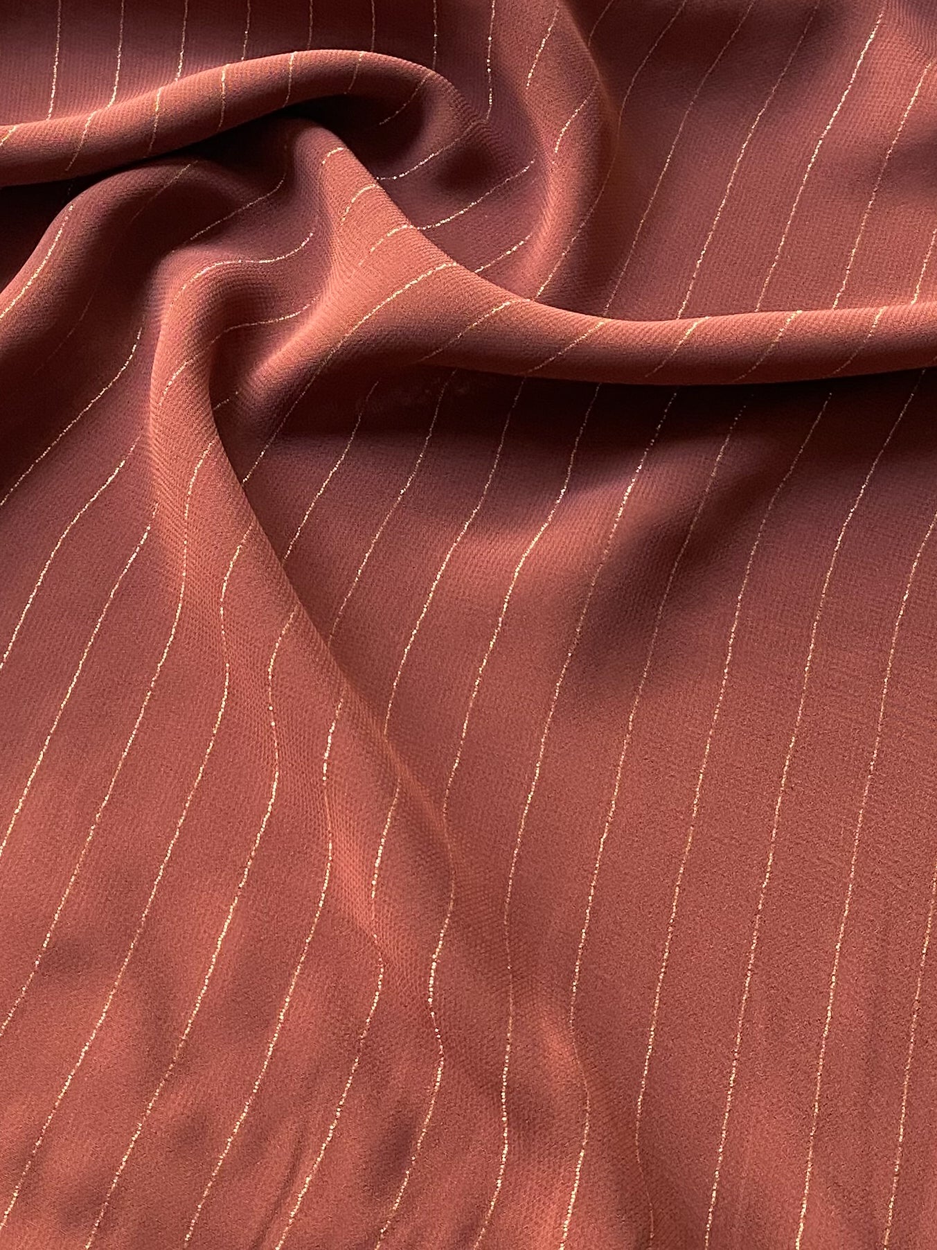 No. 149 viscose crepe with lurex