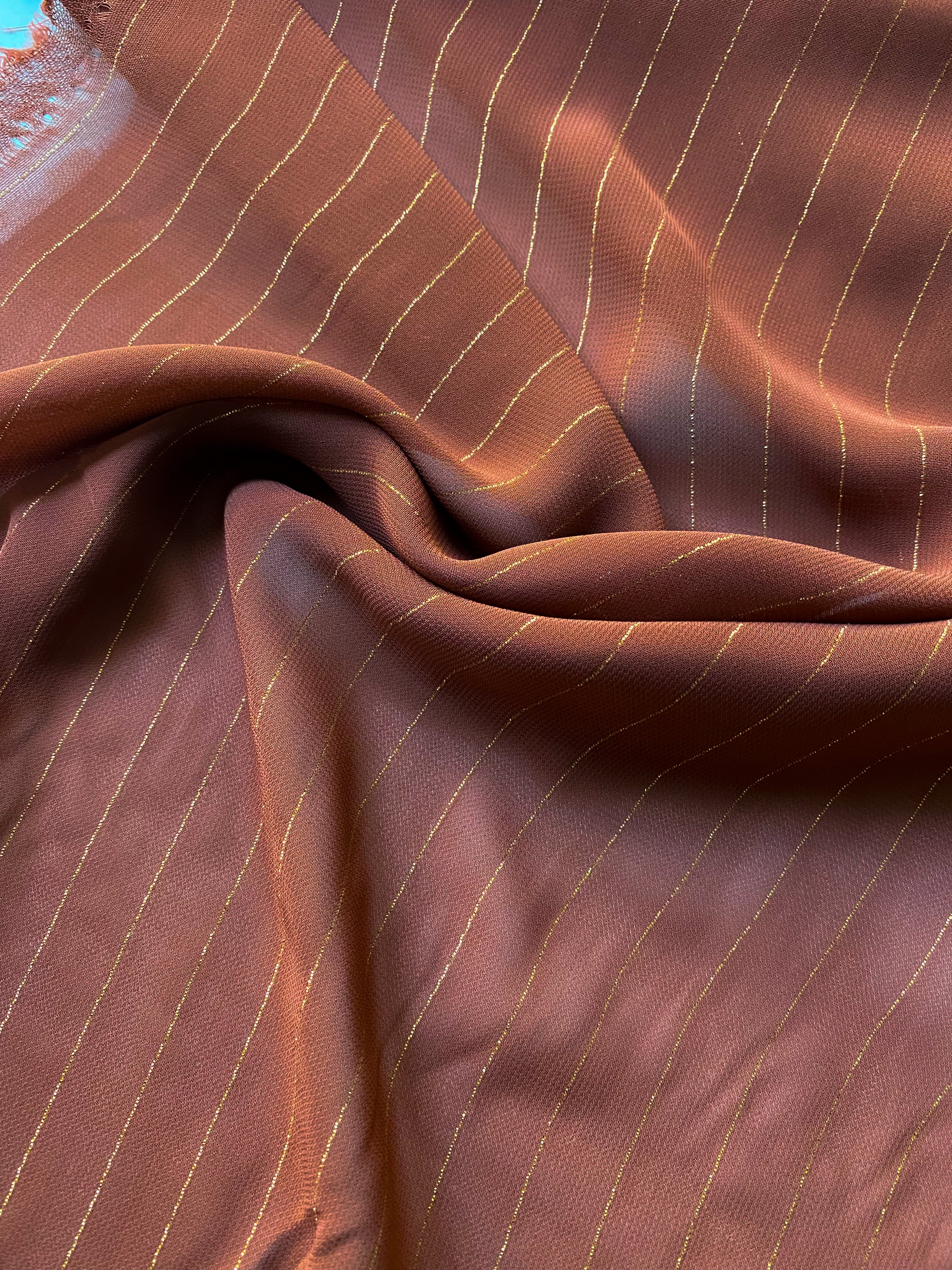 No. 149 viscose crepe with lurex