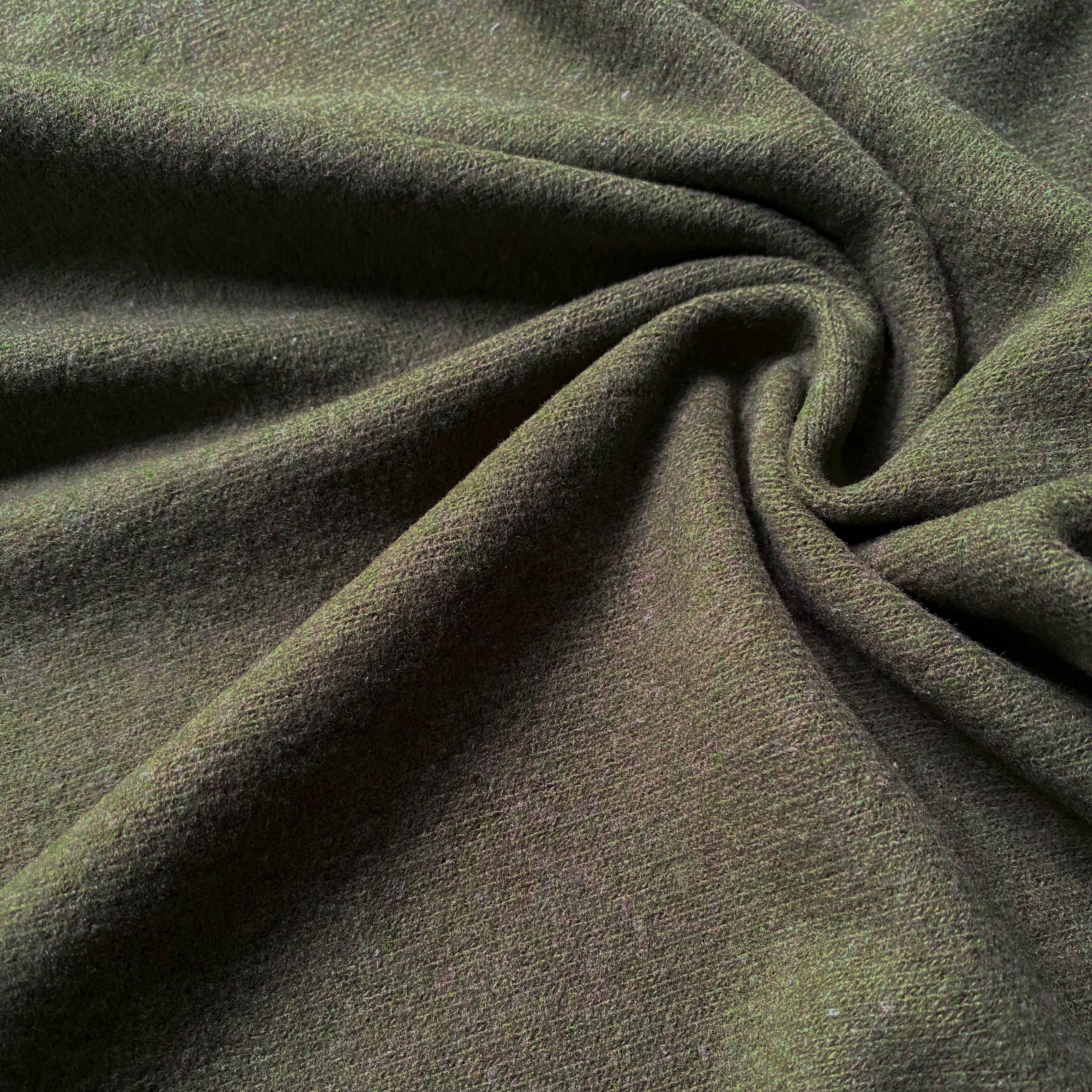 Non. 1038 Tricot doux vert mousse