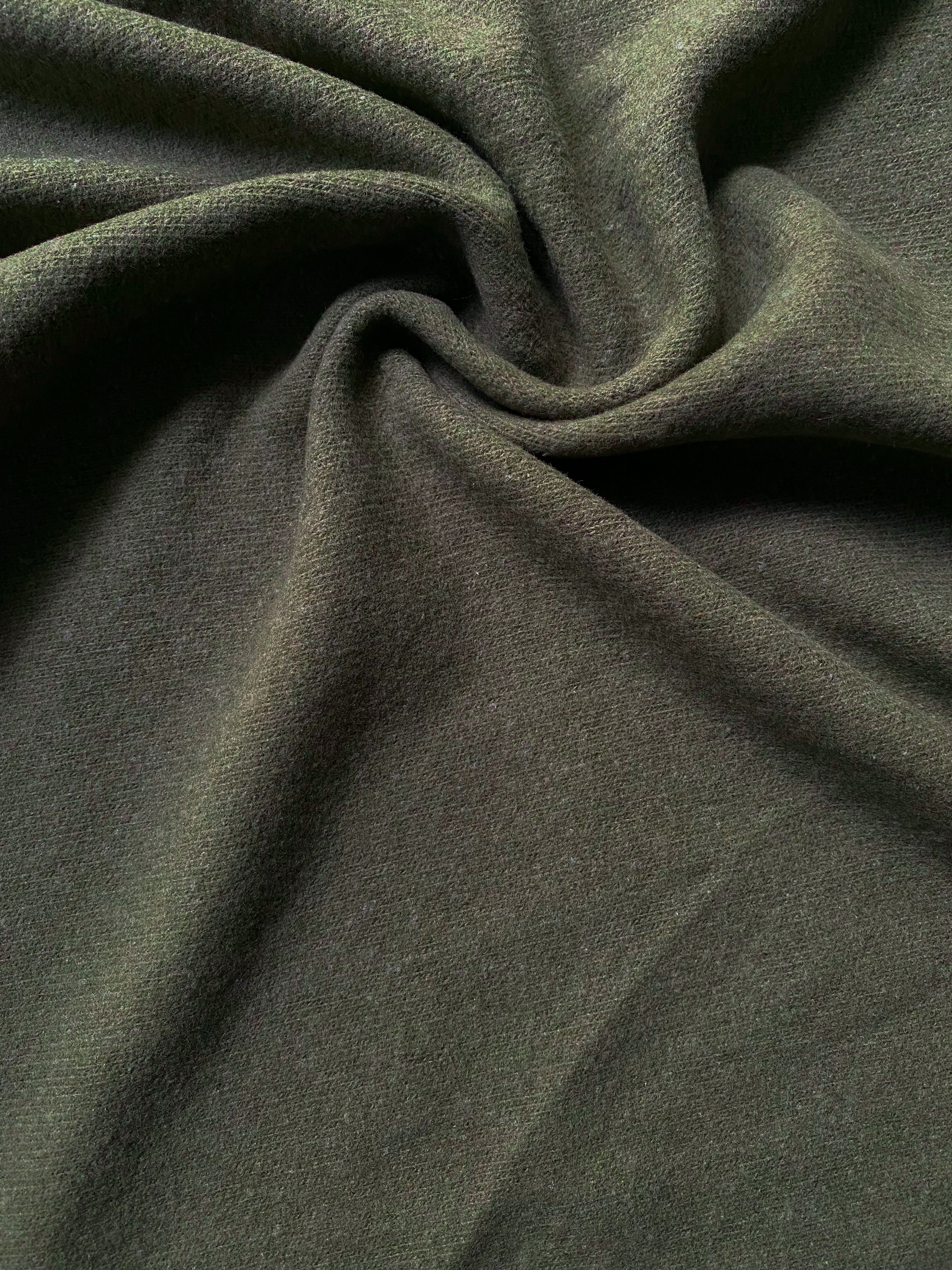 Non. 1038 Tricot doux vert mousse
