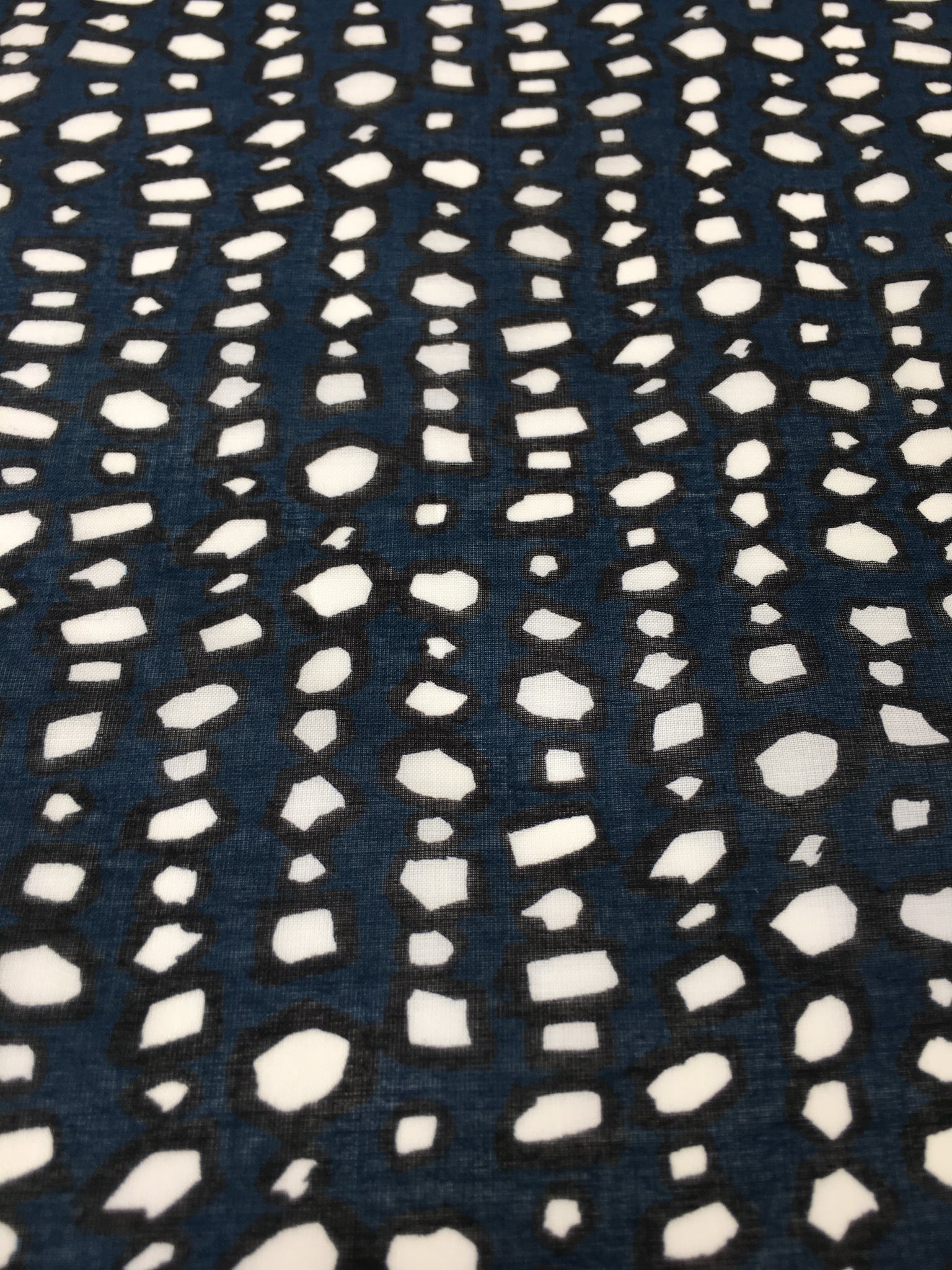 No. 1029 cotton voile with polka dots