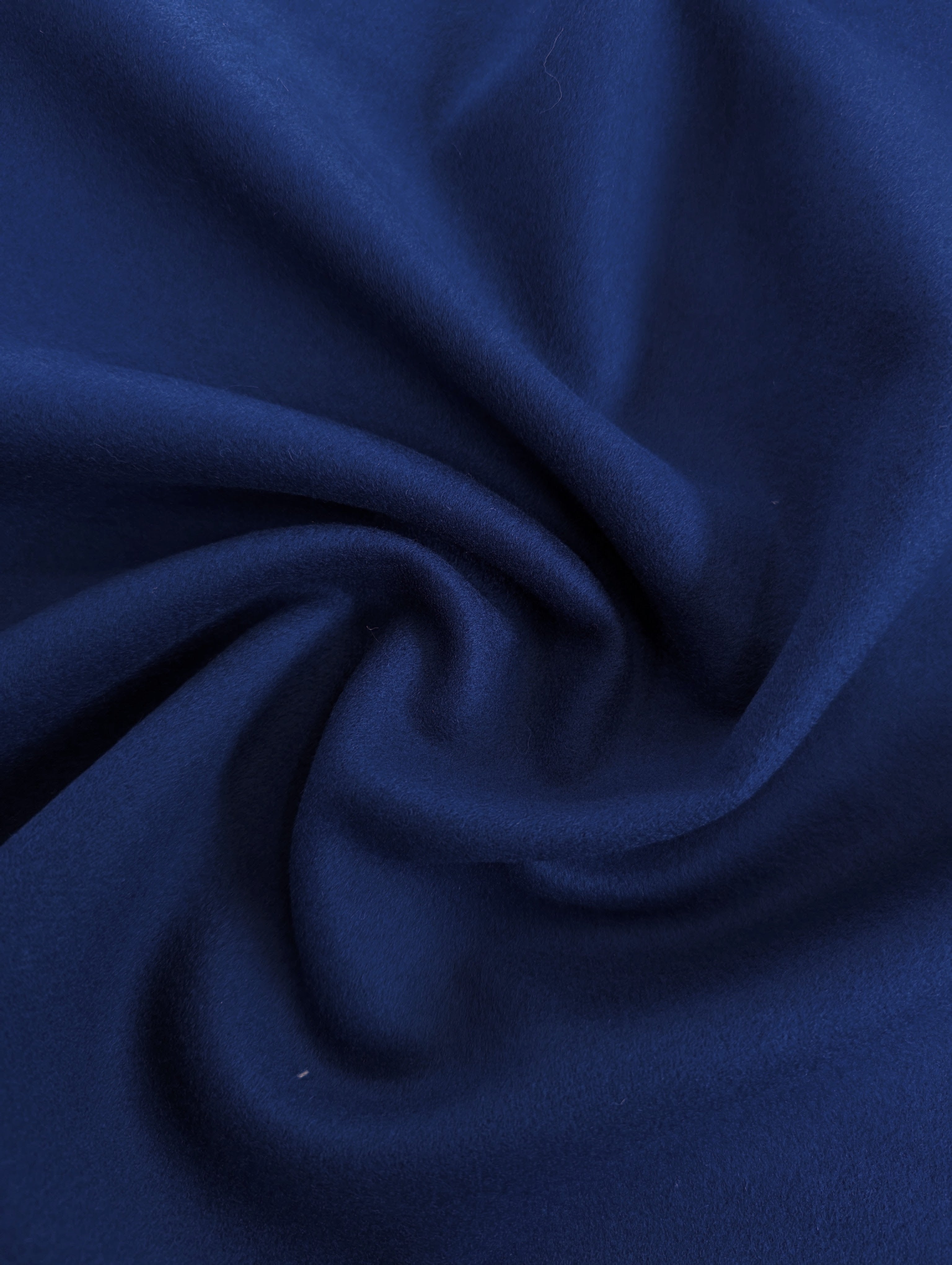 No. 980 Mantelstoff azurblau mit Kaschmir