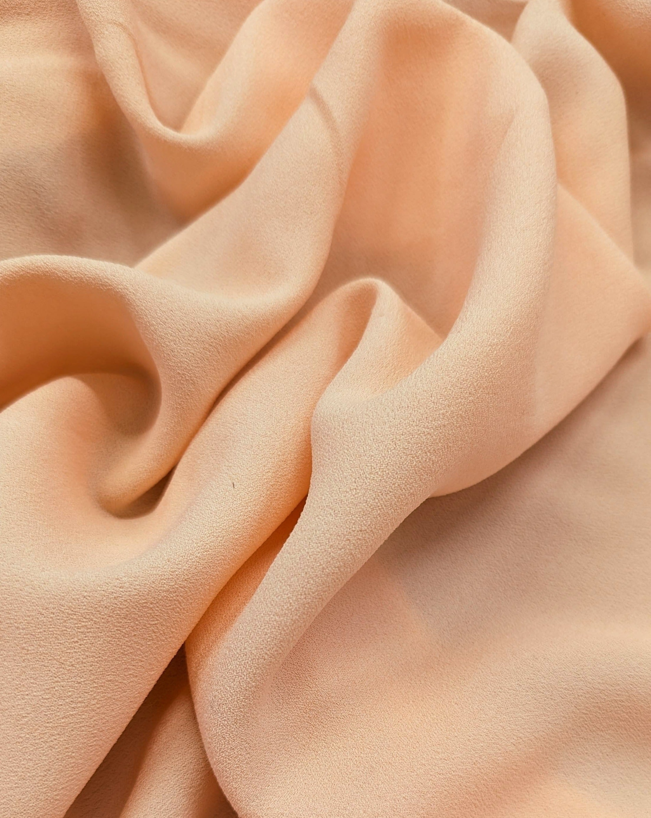 No. 852 viscose crepe apricot