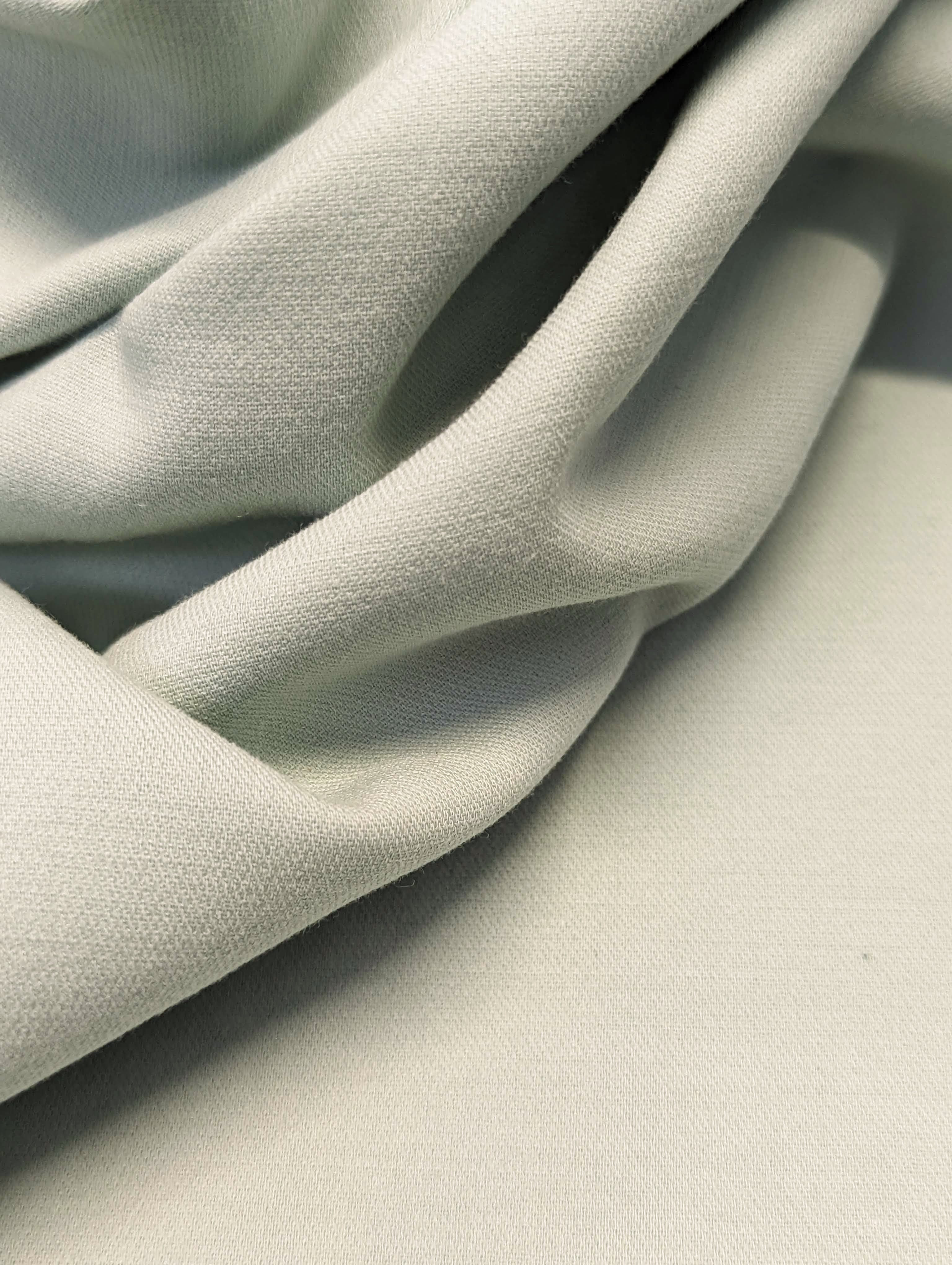 No. 487 Elastic trouser fabric cotton mint / 80 cm