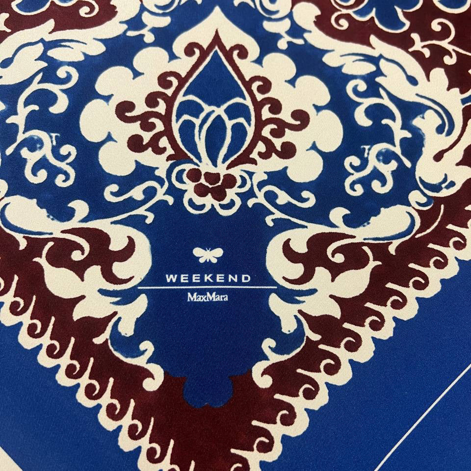 No. 1899 Seidenpanel 92 x 92 MM Weekend