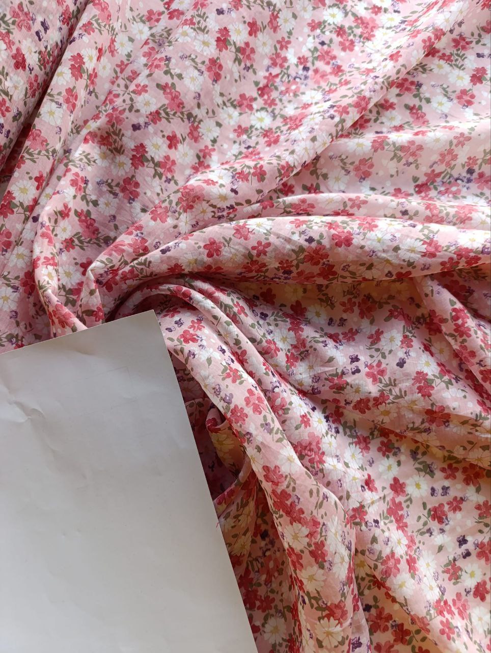 No. 1952 Viskose-Baumwollmix Blumen Valent**o