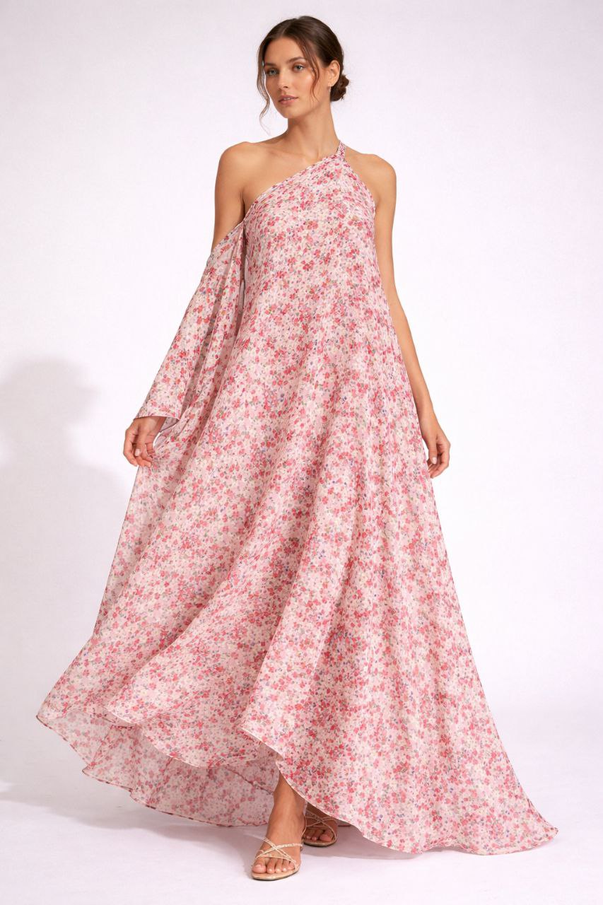 No. 1952 Viskose-Baumwollmix Blumen Valent**o