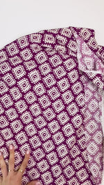 "New" viscose with an abstract print
