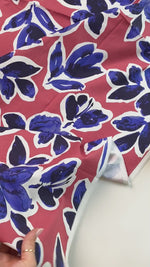 No. 1027 Baumwolle mit Blumenmuster bunt