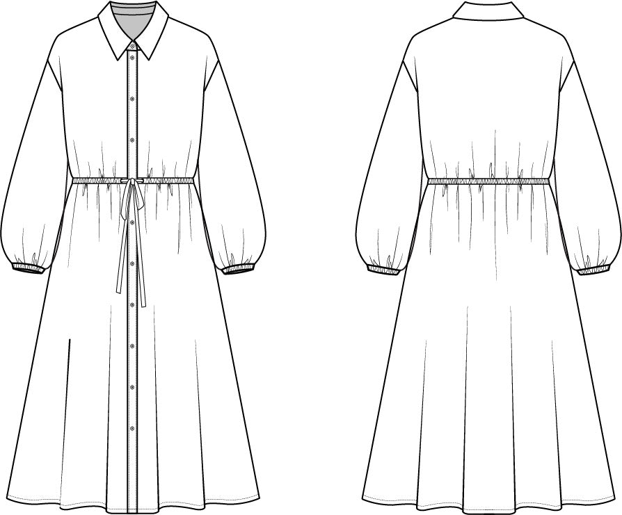 Hemdblusenkleid Lou