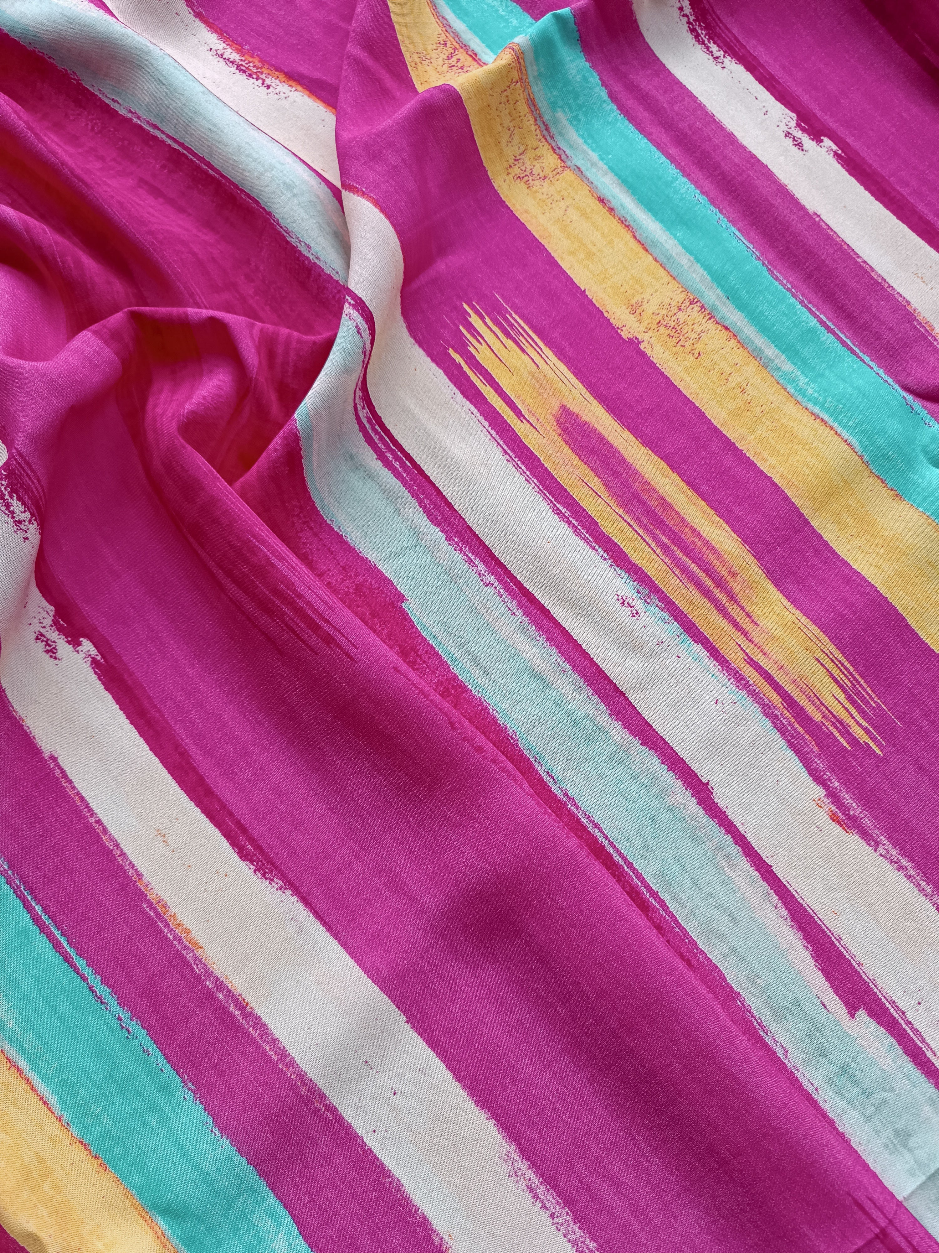 No. 683 viscose with abstract stripes