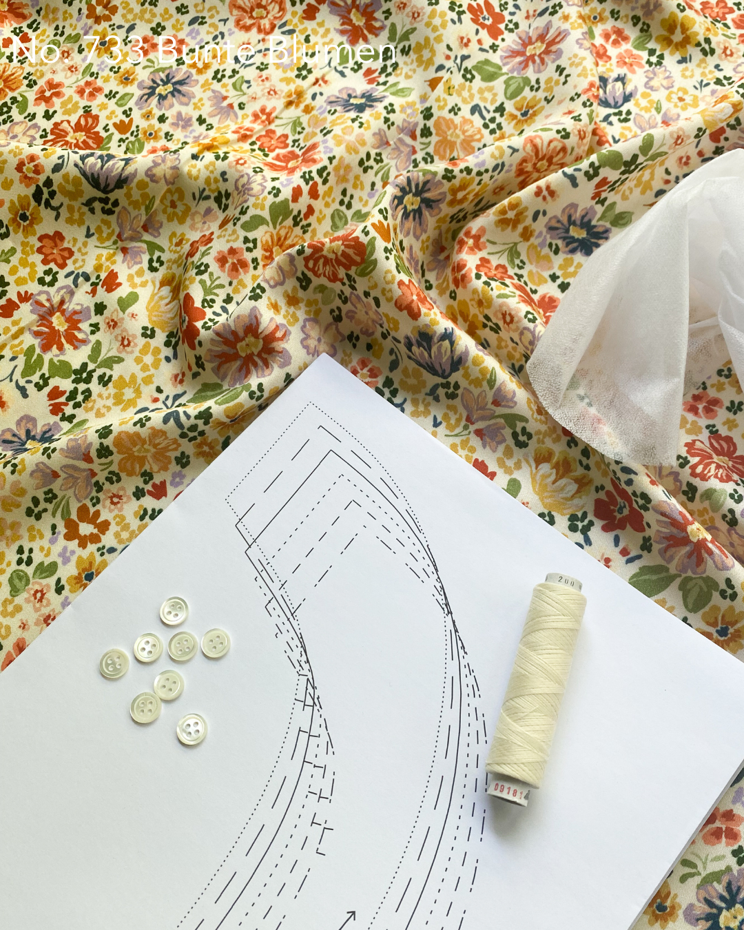 DIY kit dress Julia midi length
