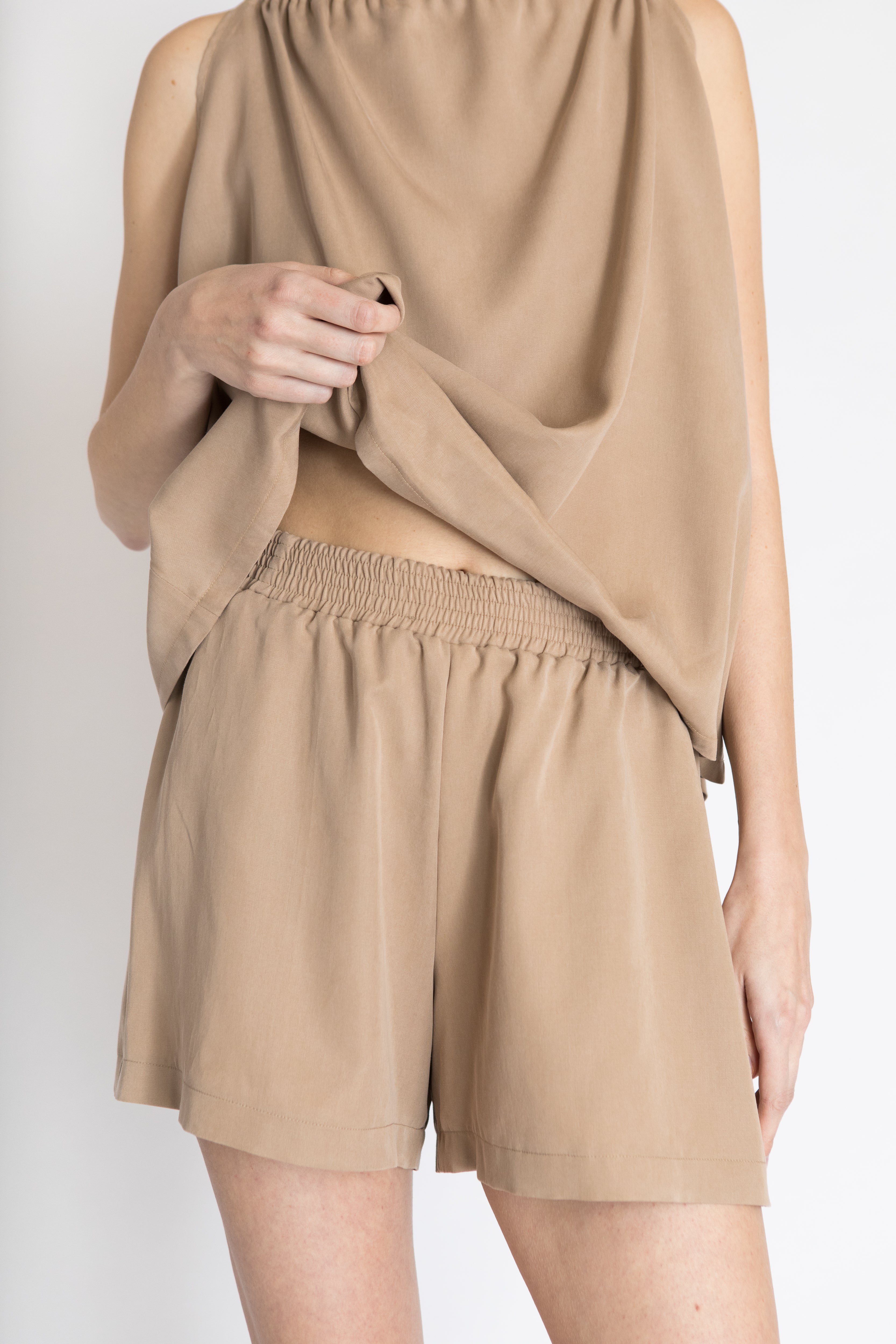 Paper pattern shorts Alva