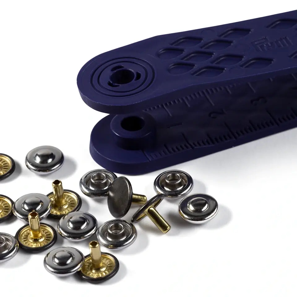 Rivets 9 mm argent/vieux fer