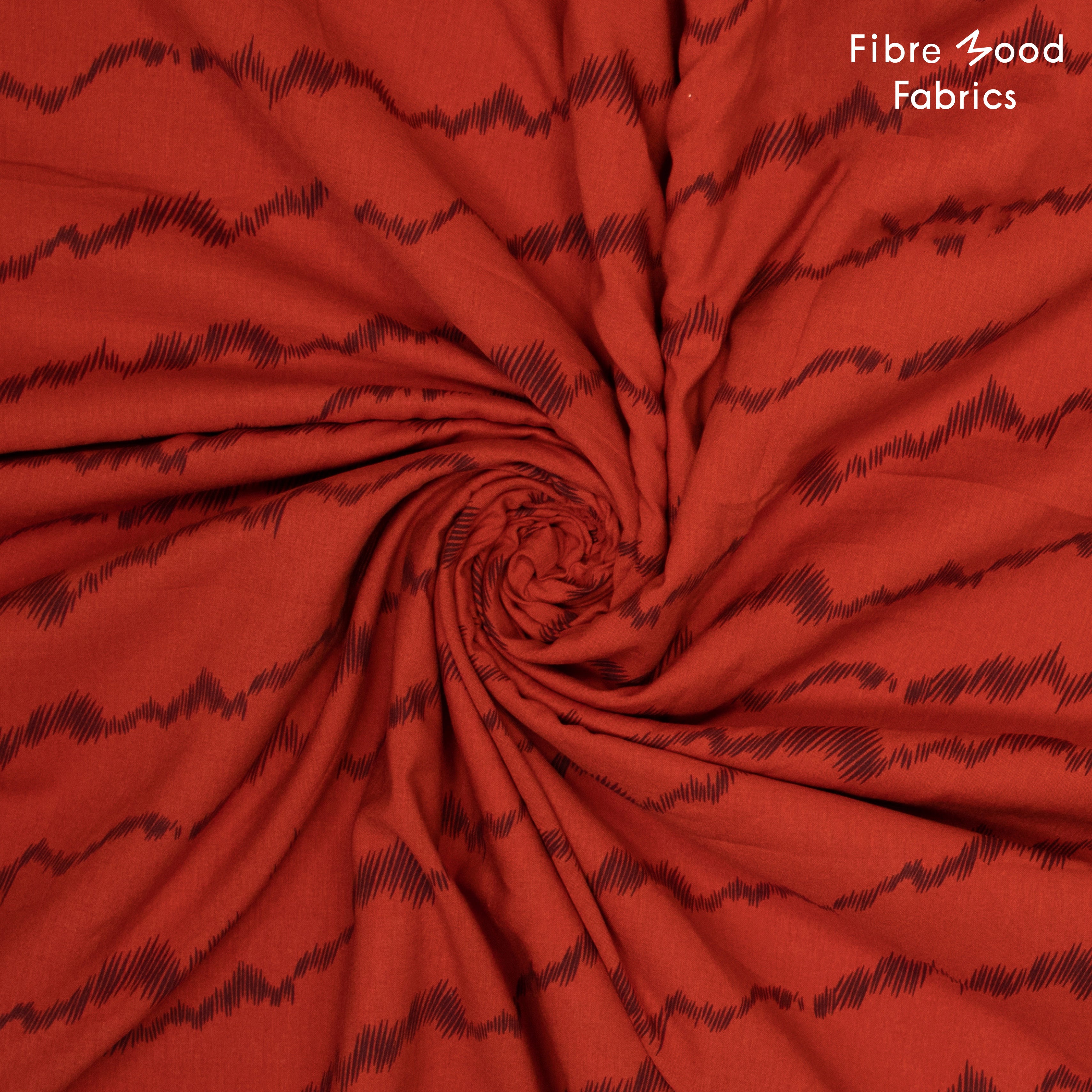 No. 573 viscose-cotton blend zig zag