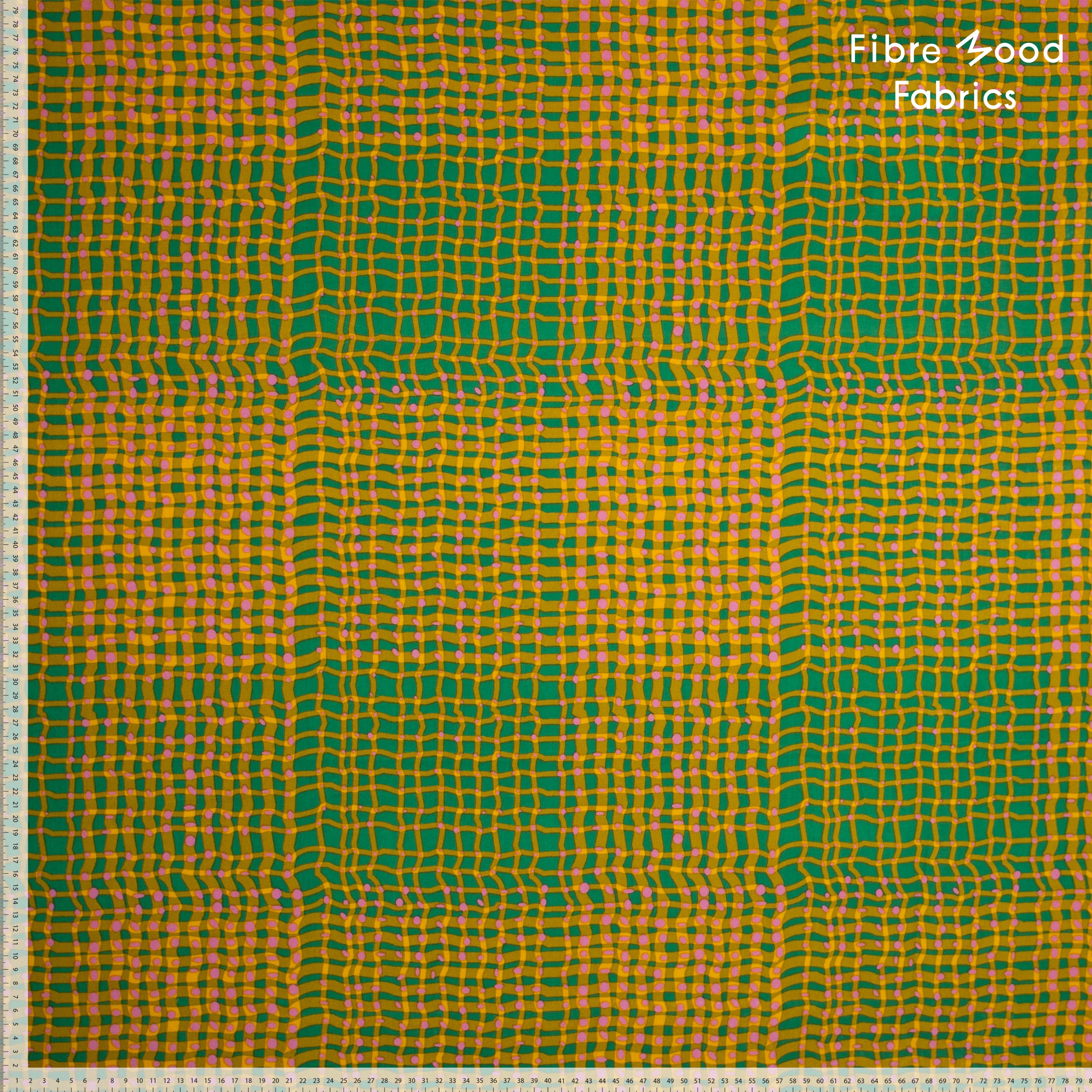 No. 570 viscose with Tencel checkered