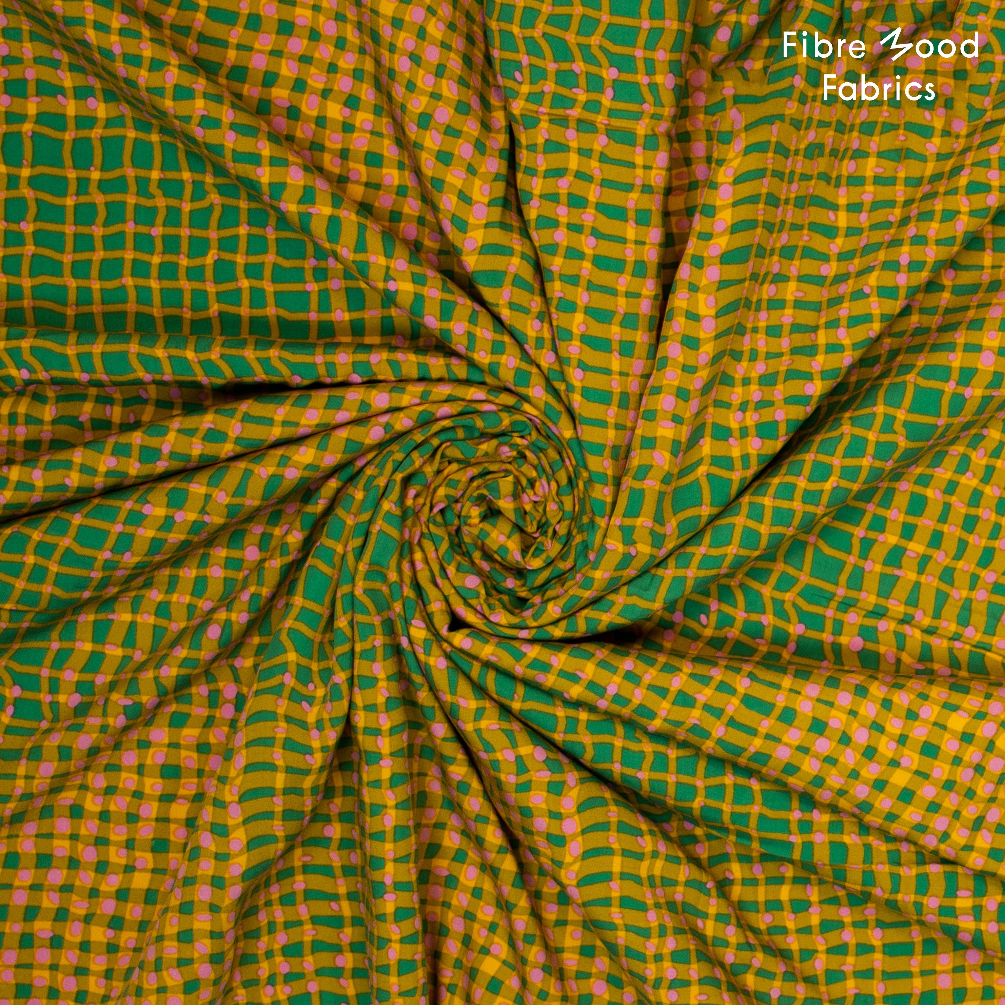 No. 570 viscose with Tencel checkered