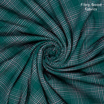 No. 568 viscose crepe check
