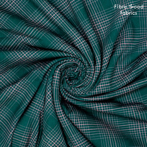 No. 568 viscose crepe check
