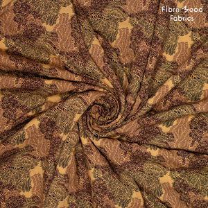 No. 574 viscose fabric abstract print