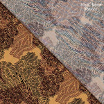 No. 574 viscose fabric abstract print